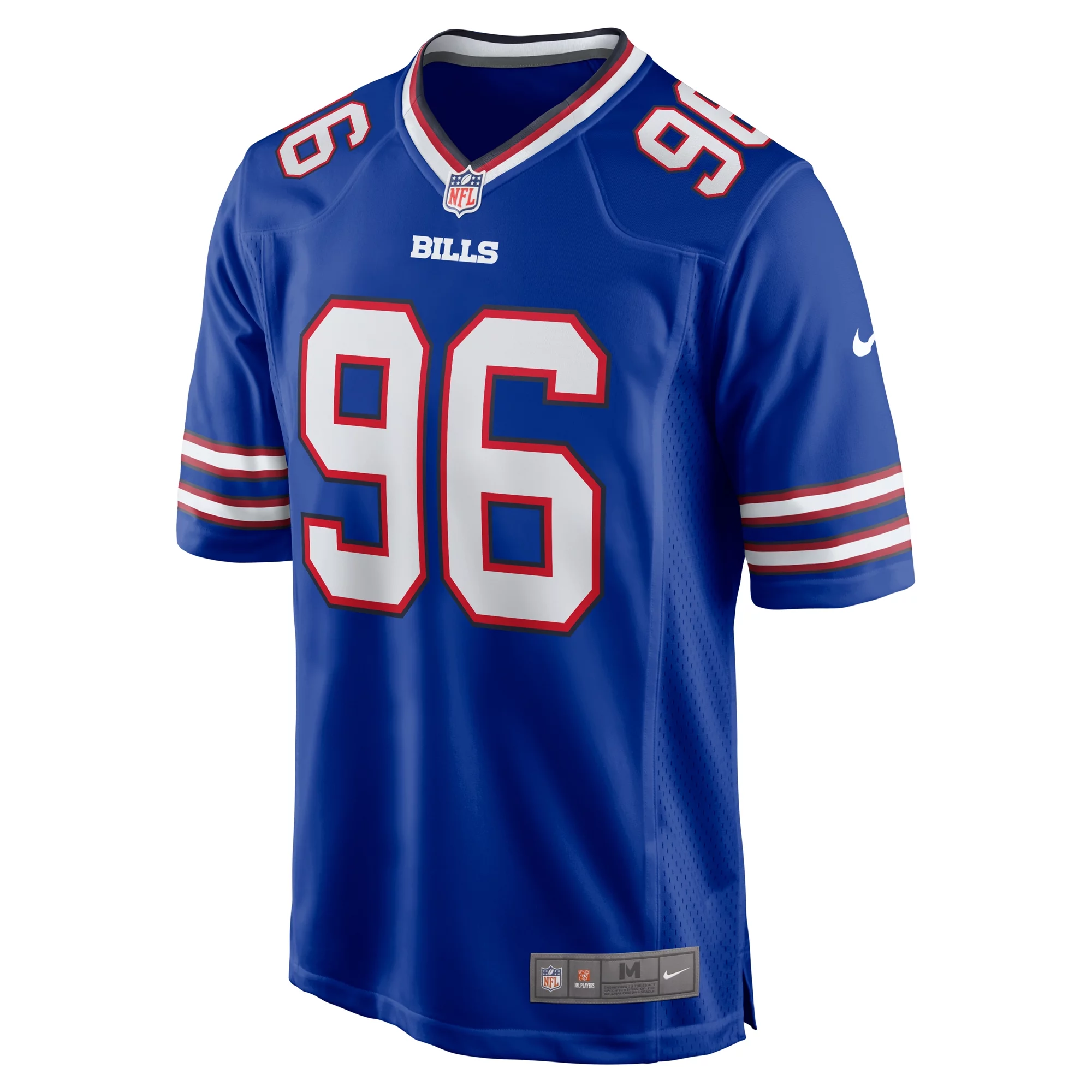 Men's Nike Kameron Cline Royal Buffalo Bills Team Game Jersey