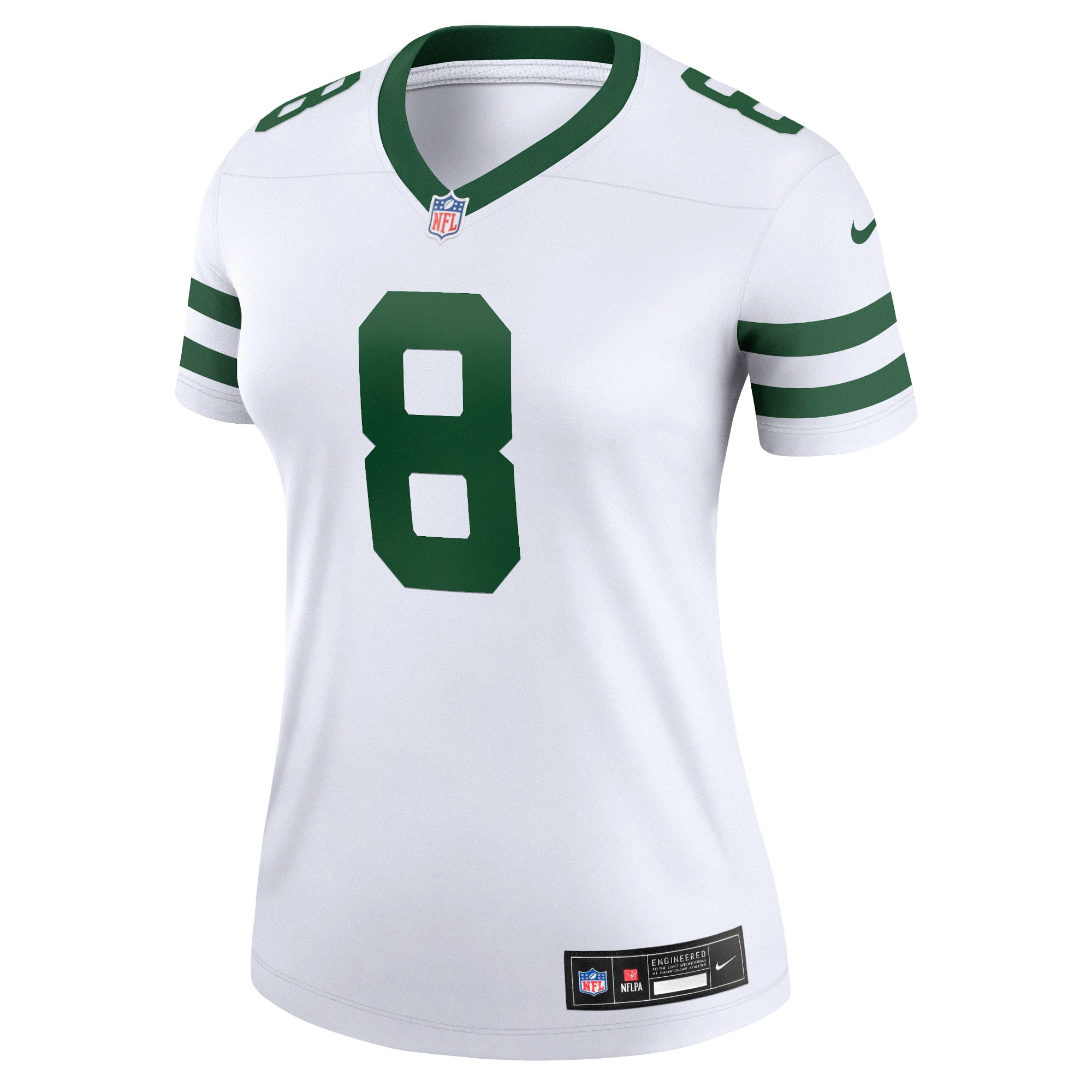 Women's Nike Aaron Rodgers Legacy White New York Jets Legend Player Jersey