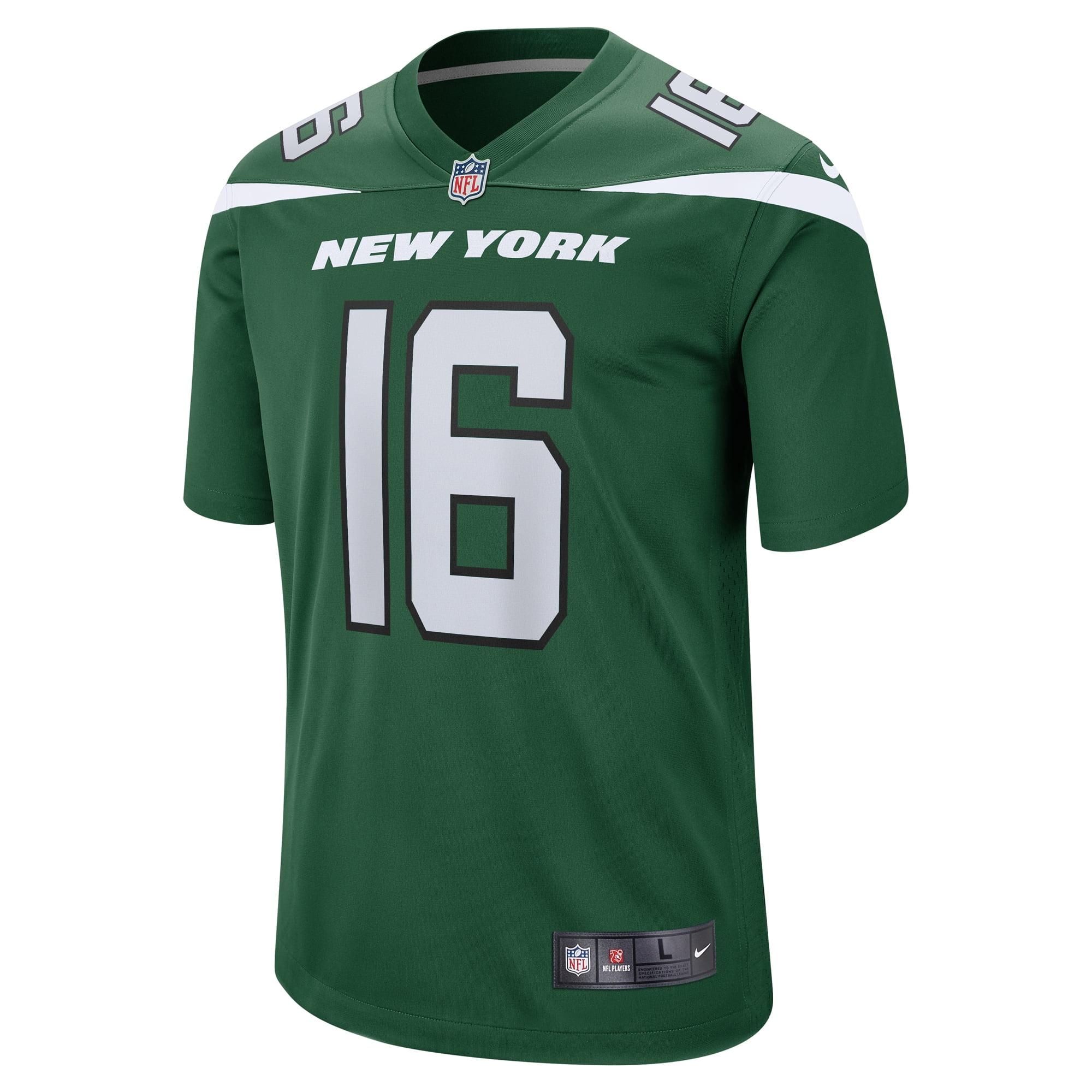Men's Nike Jason Brownlee Gotham Green New York Jets Game Jersey