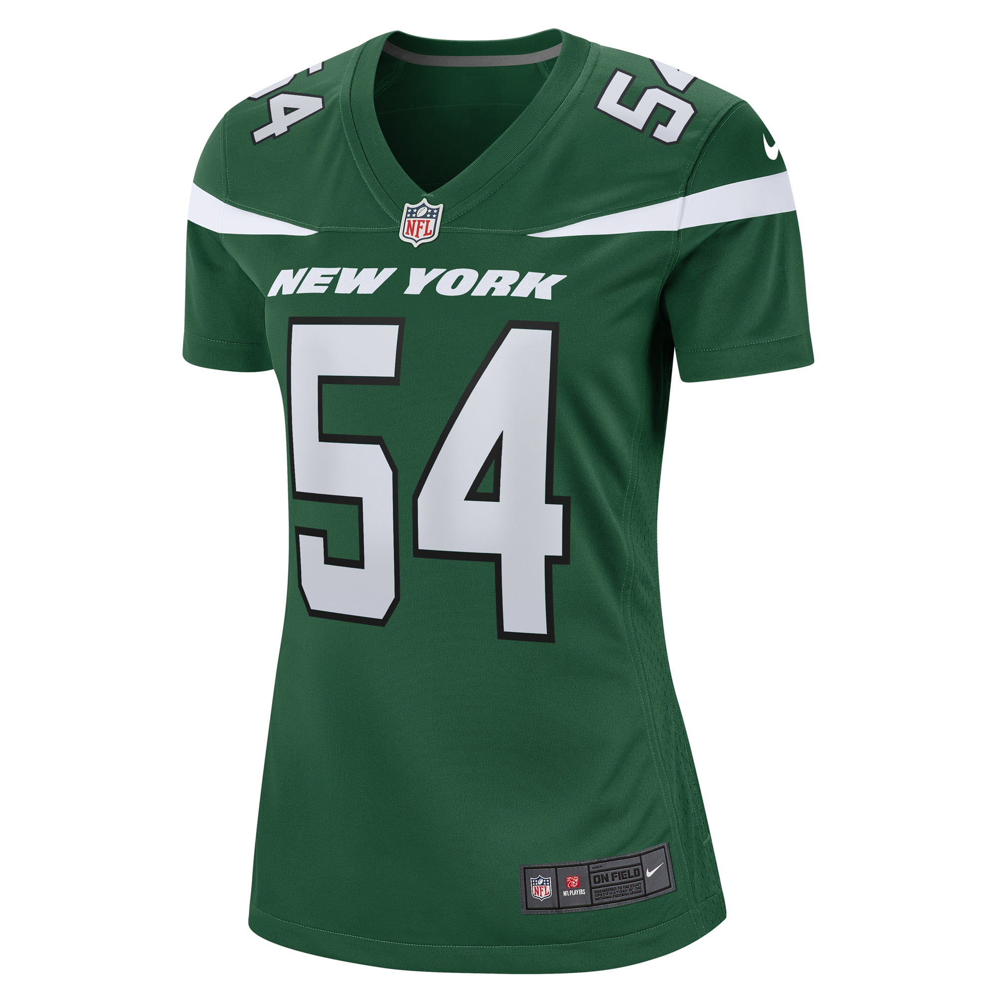 Women's Nike Billy Turner Gotham Green New York Jets Game Jersey