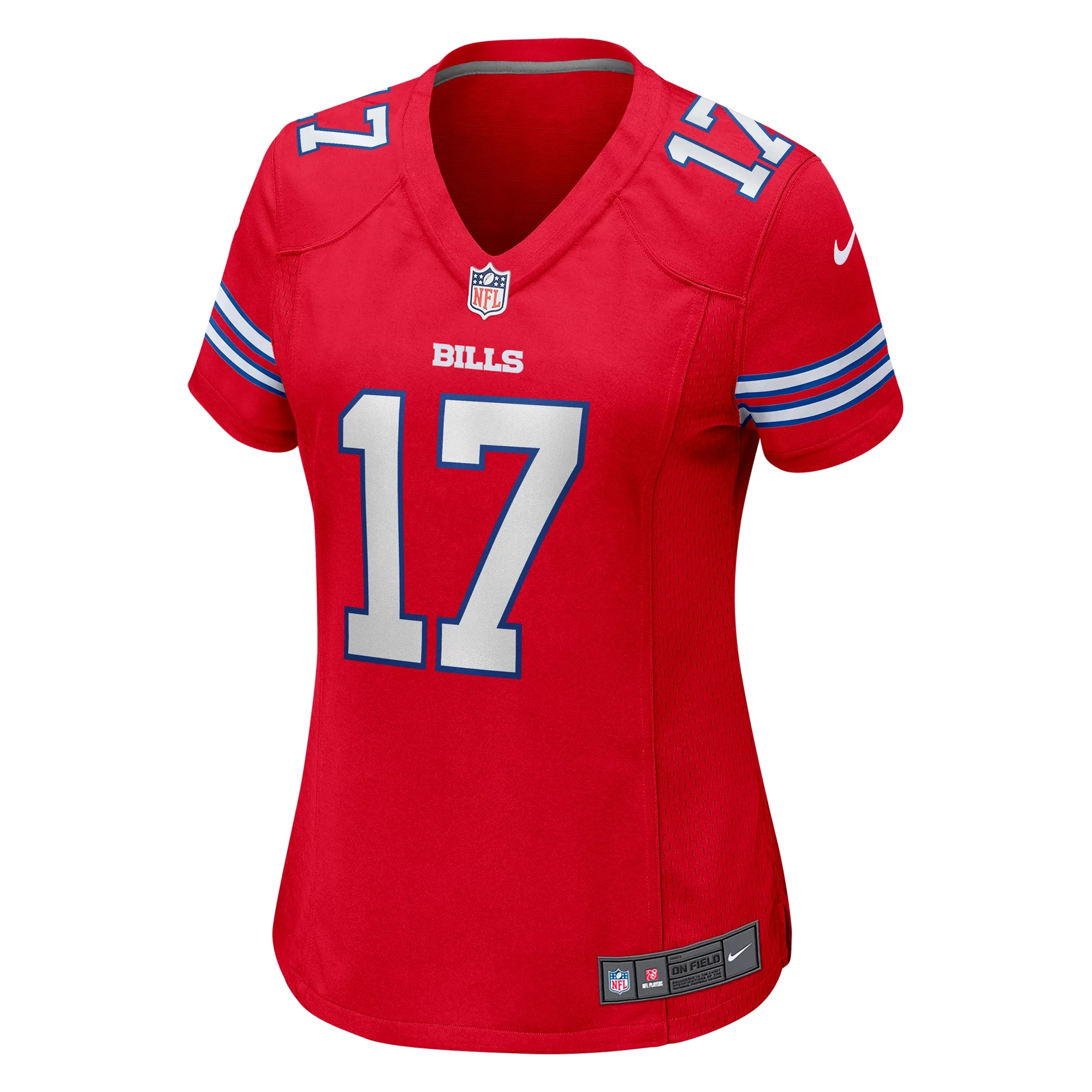 Women's Nike Josh Allen Red Buffalo Bills Player Jersey