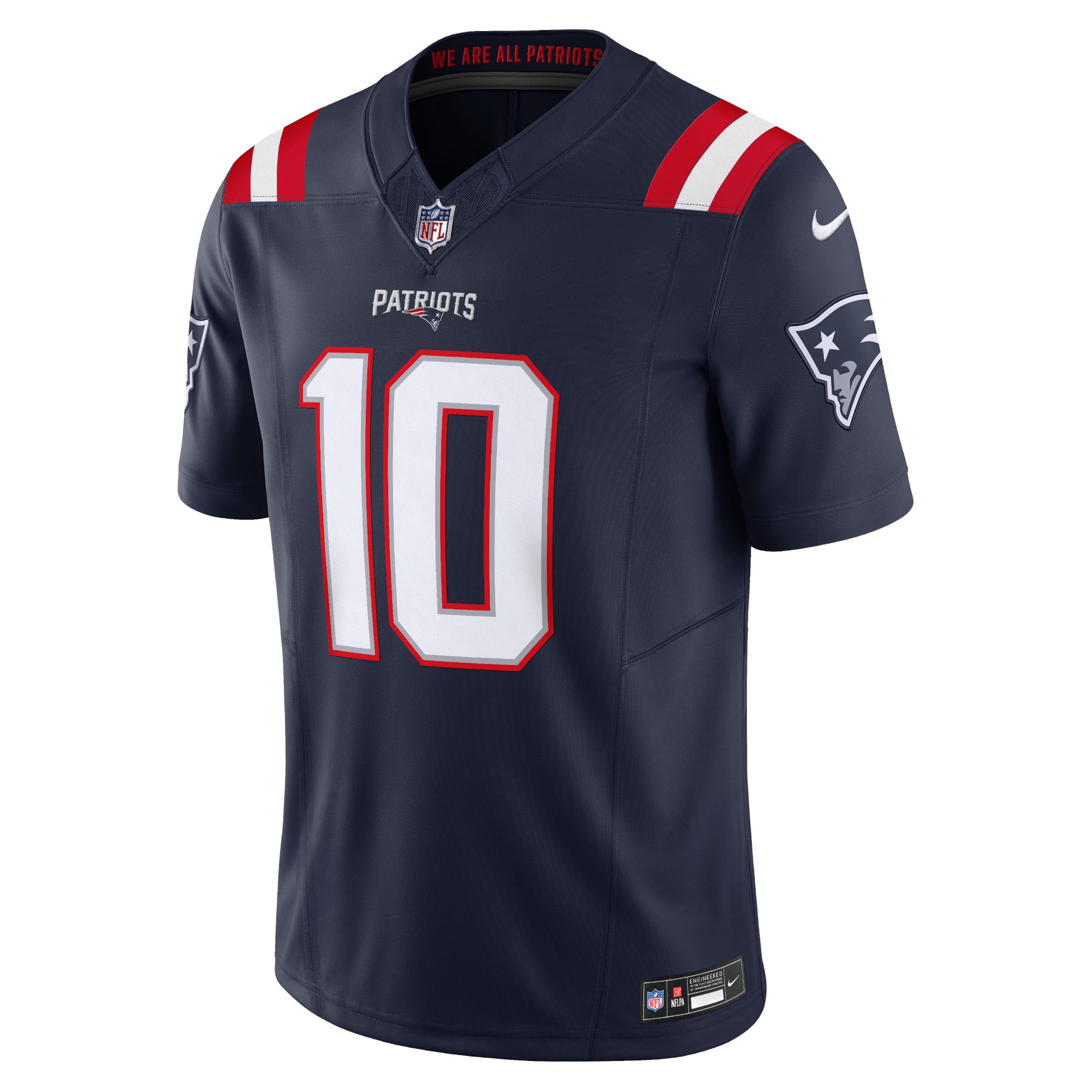 Men's Nike Mac Jones Navy New England Patriots Vapor F.U.S.E. Limited Jersey