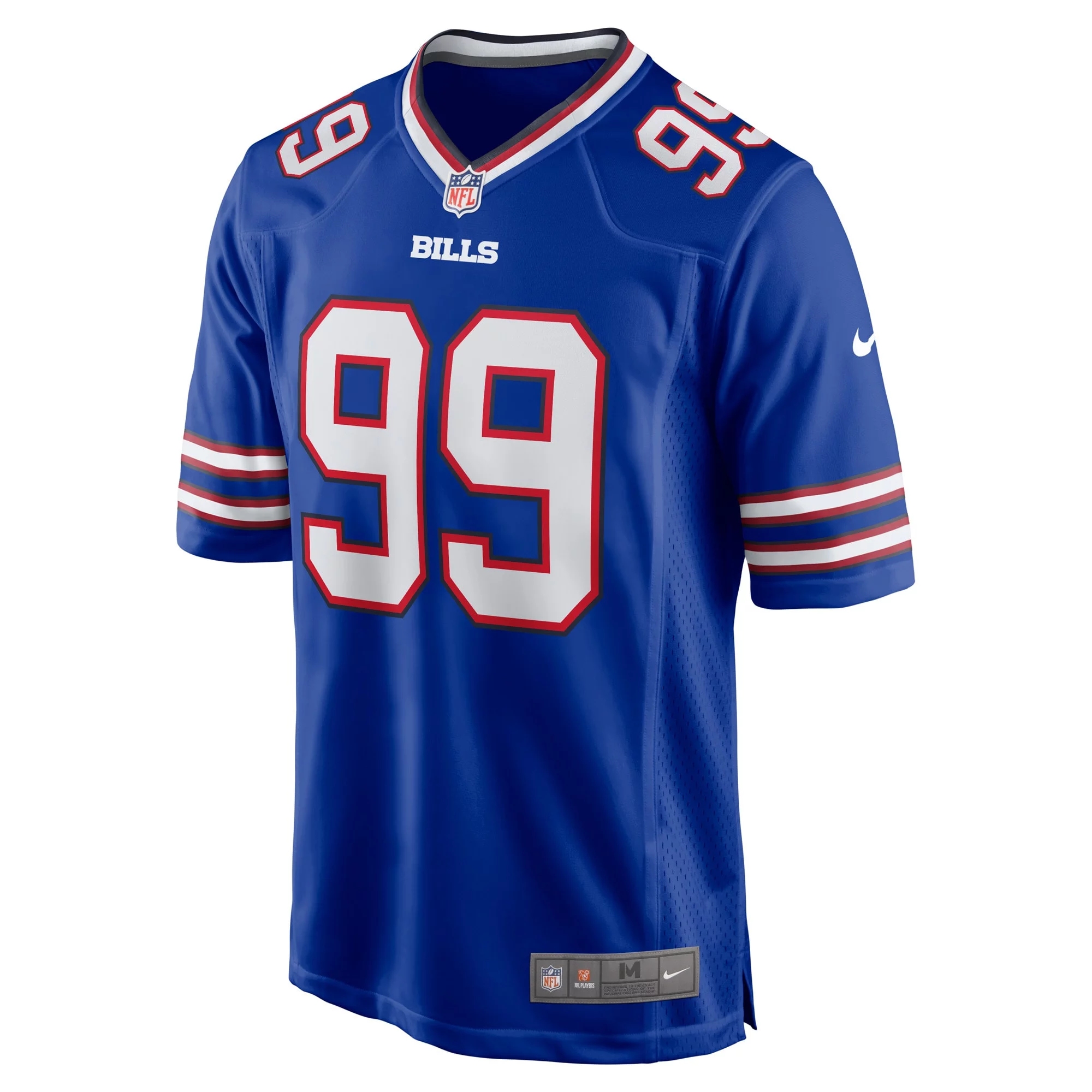 Men's Nike Tim Settle Royal Buffalo Bills Game Jersey