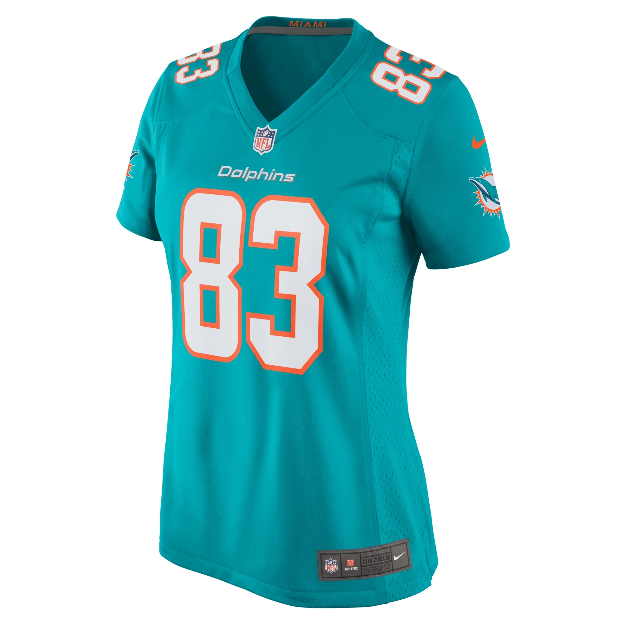 Women's Nike Chase Claypool Aqua Miami Dolphins Game Jersey