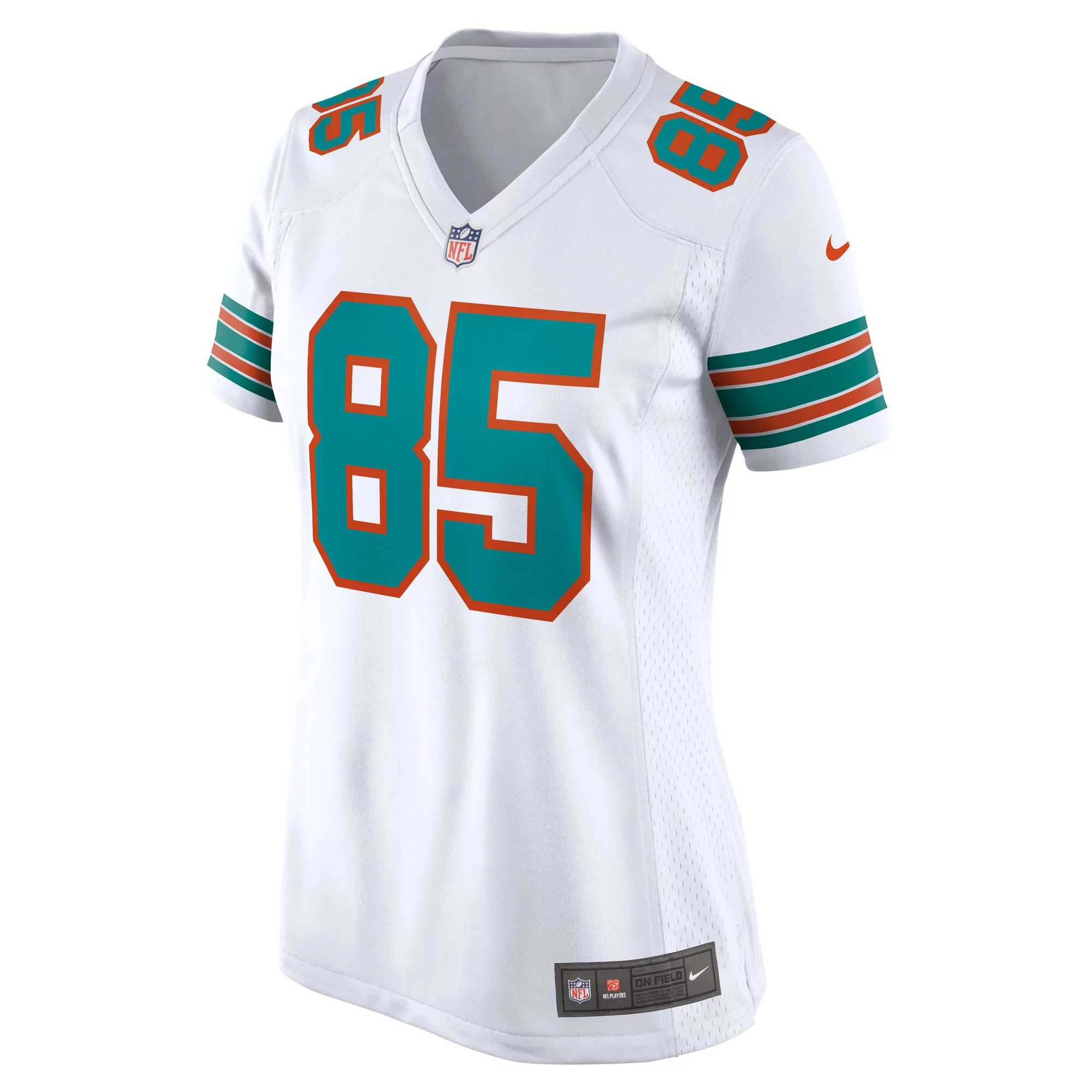 Women's Nike Mark Duper White Miami Dolphins Retired Player Jersey