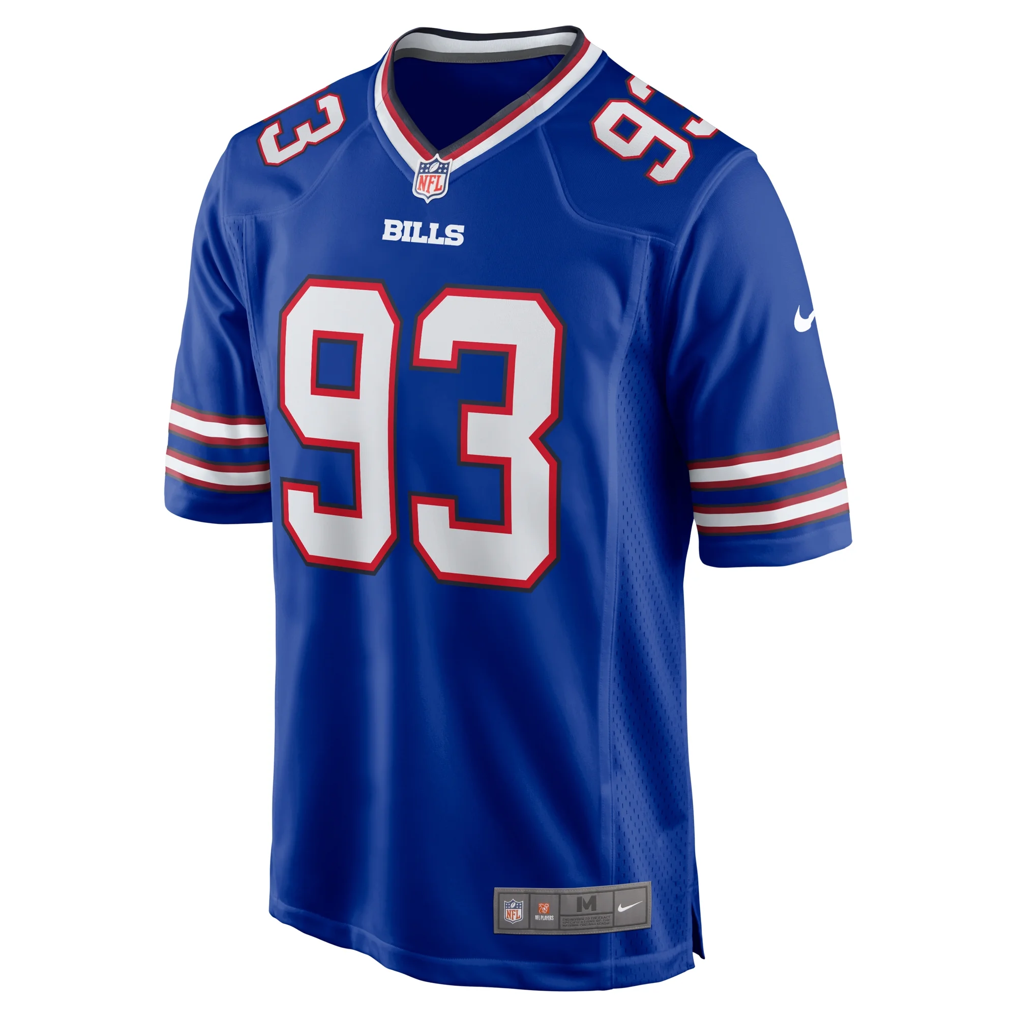 Men's Nike Linval Joseph Royal Buffalo Bills Game Jersey