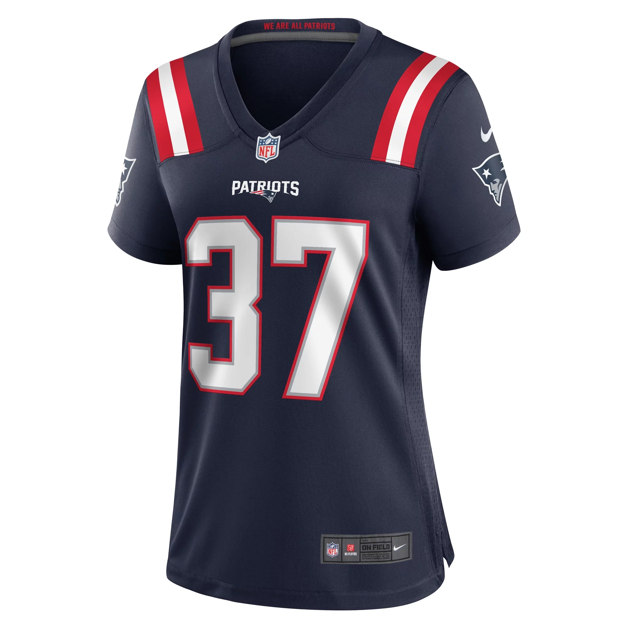 Women's Nike Chad Ryland Navy New England Patriots Team Game Jersey