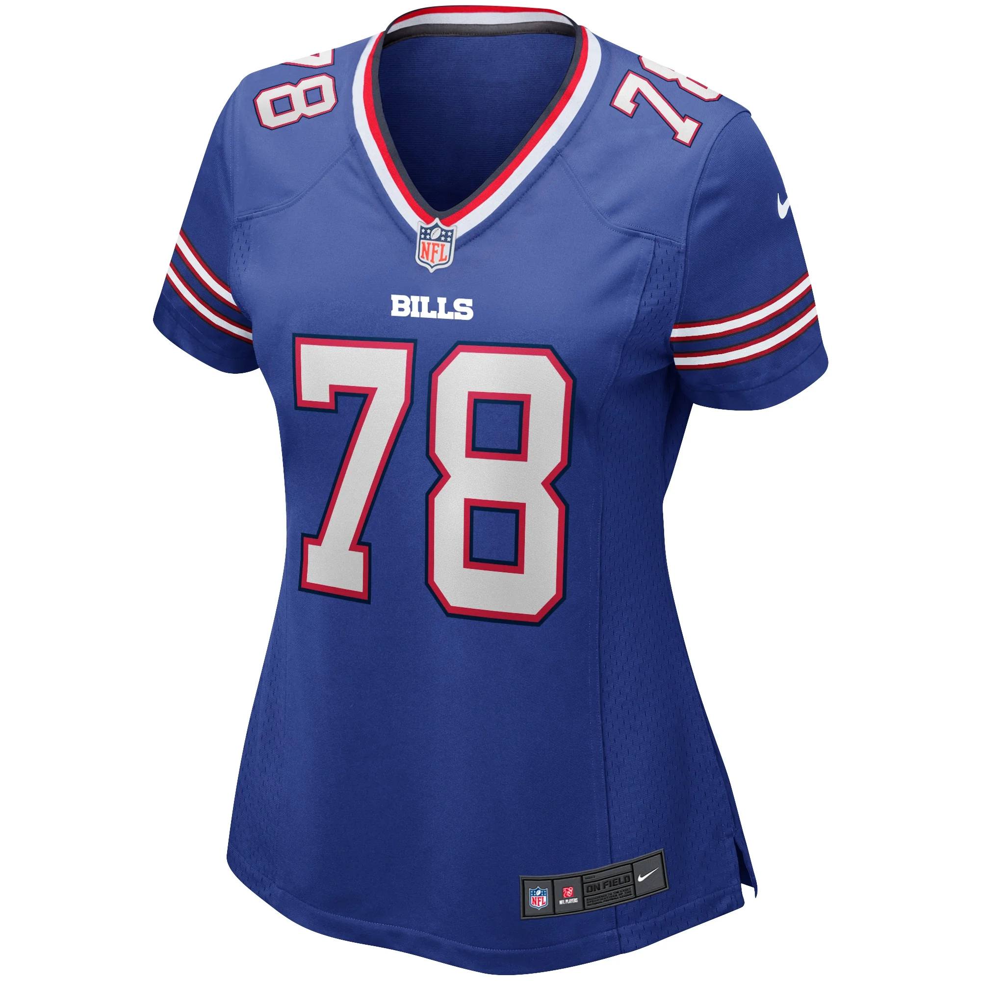 Women's Nike Bruce Smith Royal Buffalo Bills Game Retired Player Jersey