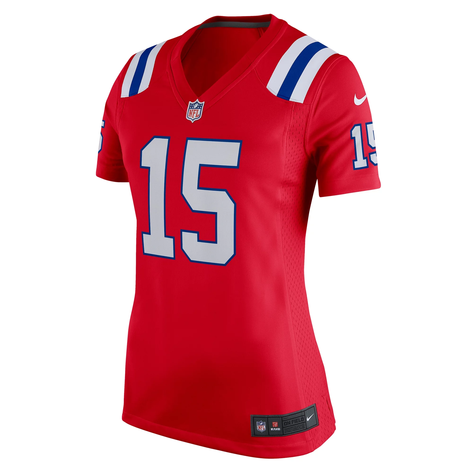 Women's Nike Ezekiel Elliott Red New England Patriots Alternate Game Player Jersey