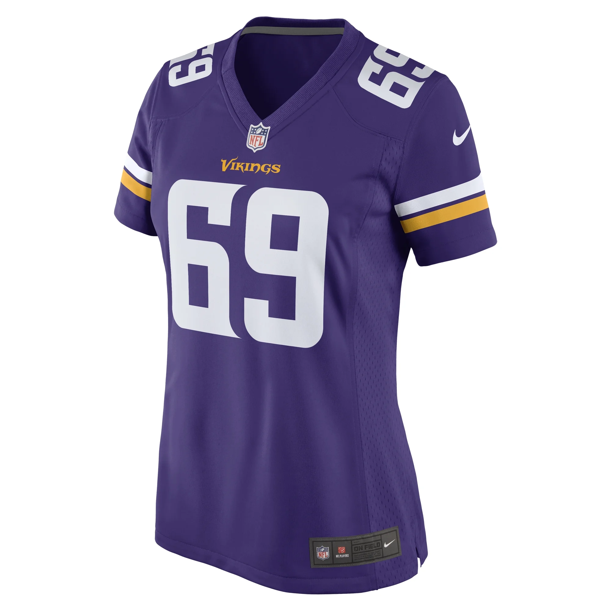 Women's Nike Jared Allen Purple Minnesota Vikings Retired Player Game Jersey