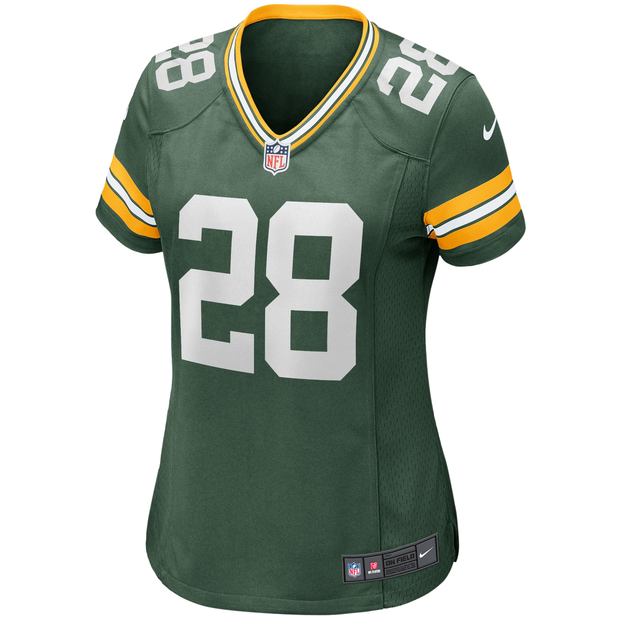 Women's Nike AJ Dillon Green Green Bay Packers Game Player Jersey