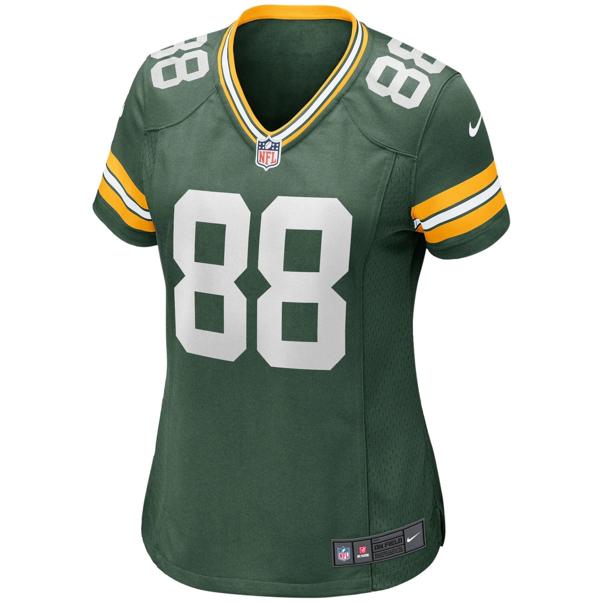 Women's Nike Jermichael Finley Green Green Bay Packers Game Retired Player Jersey
