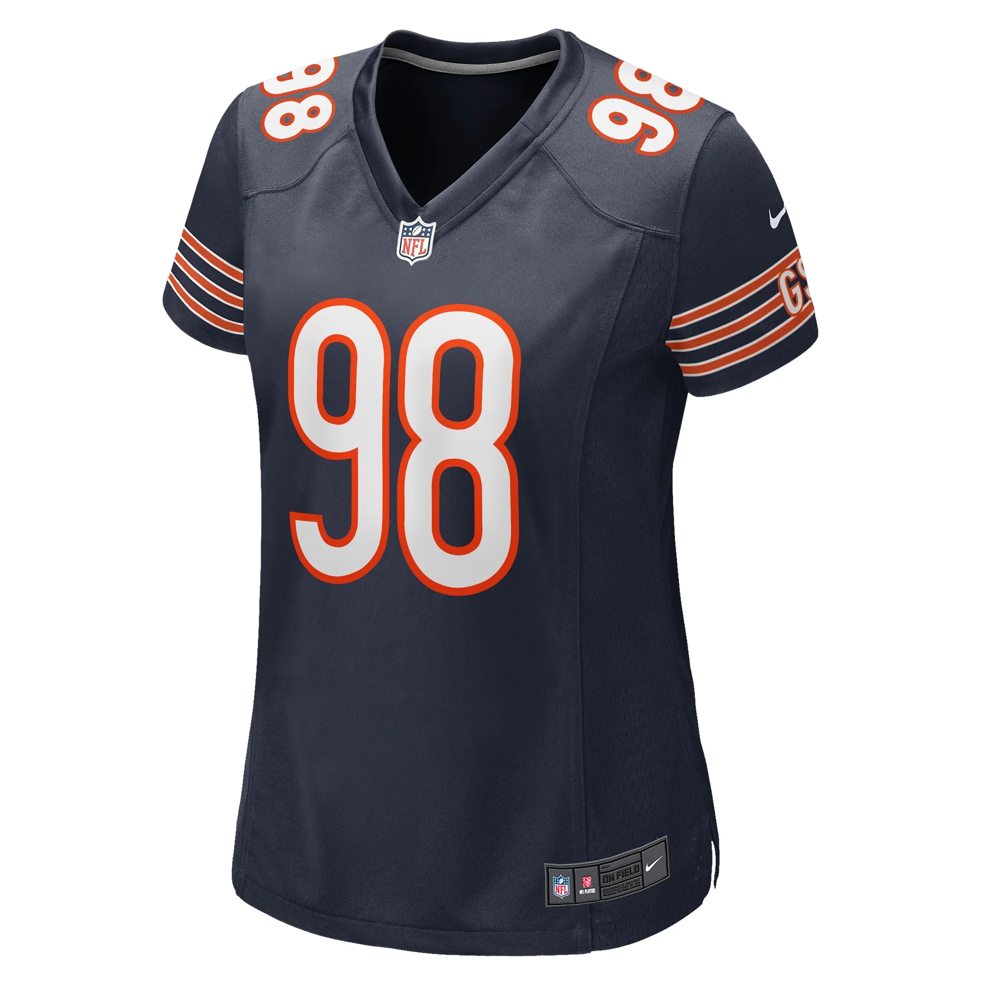 Women's Nike Montez Sweat Navy Chicago Bears Game Jersey