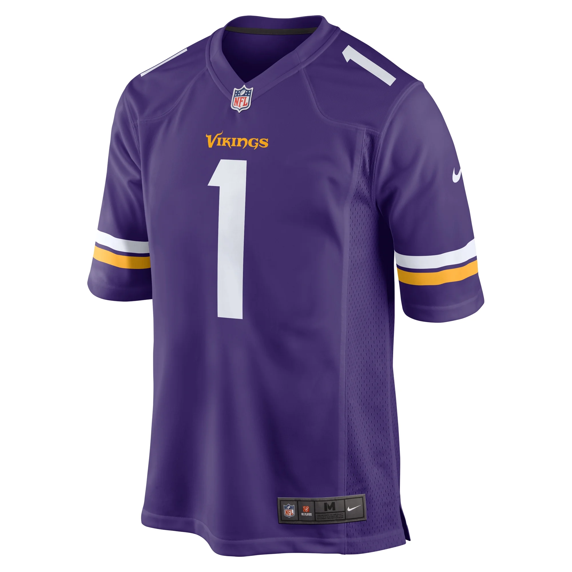 Men's Nike Shaquill Griffin Purple Minnesota Vikings Team Game Jersey