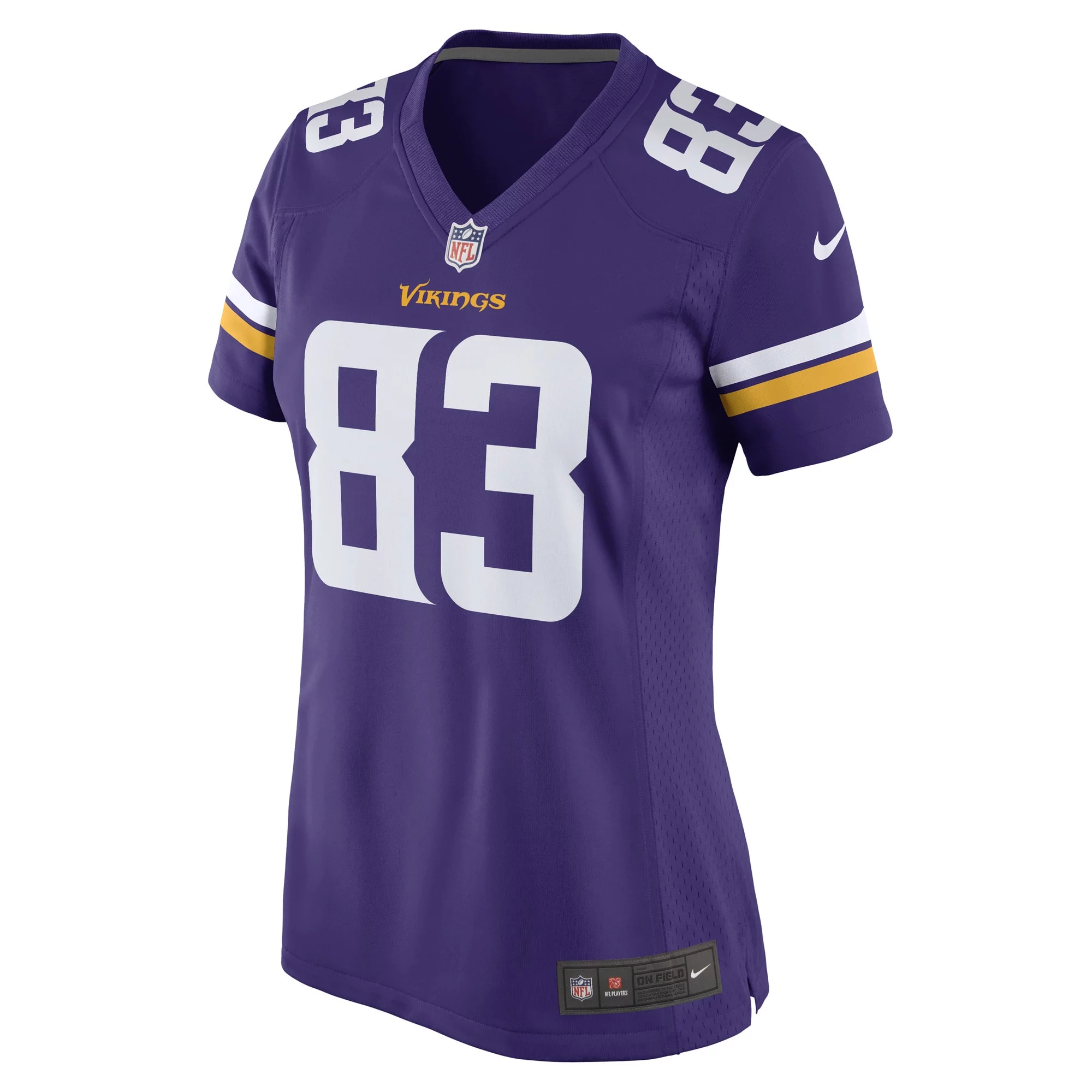 Women's Nike Jalen Nailor Purple Minnesota Vikings Game Player Jersey