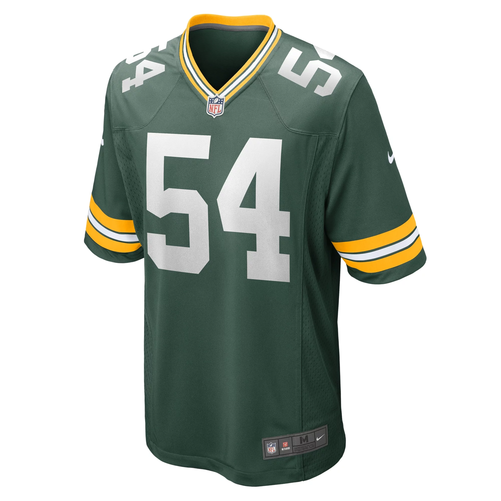 Men's Nike Kristian Welch Green Green Bay Packers Team Game Jersey