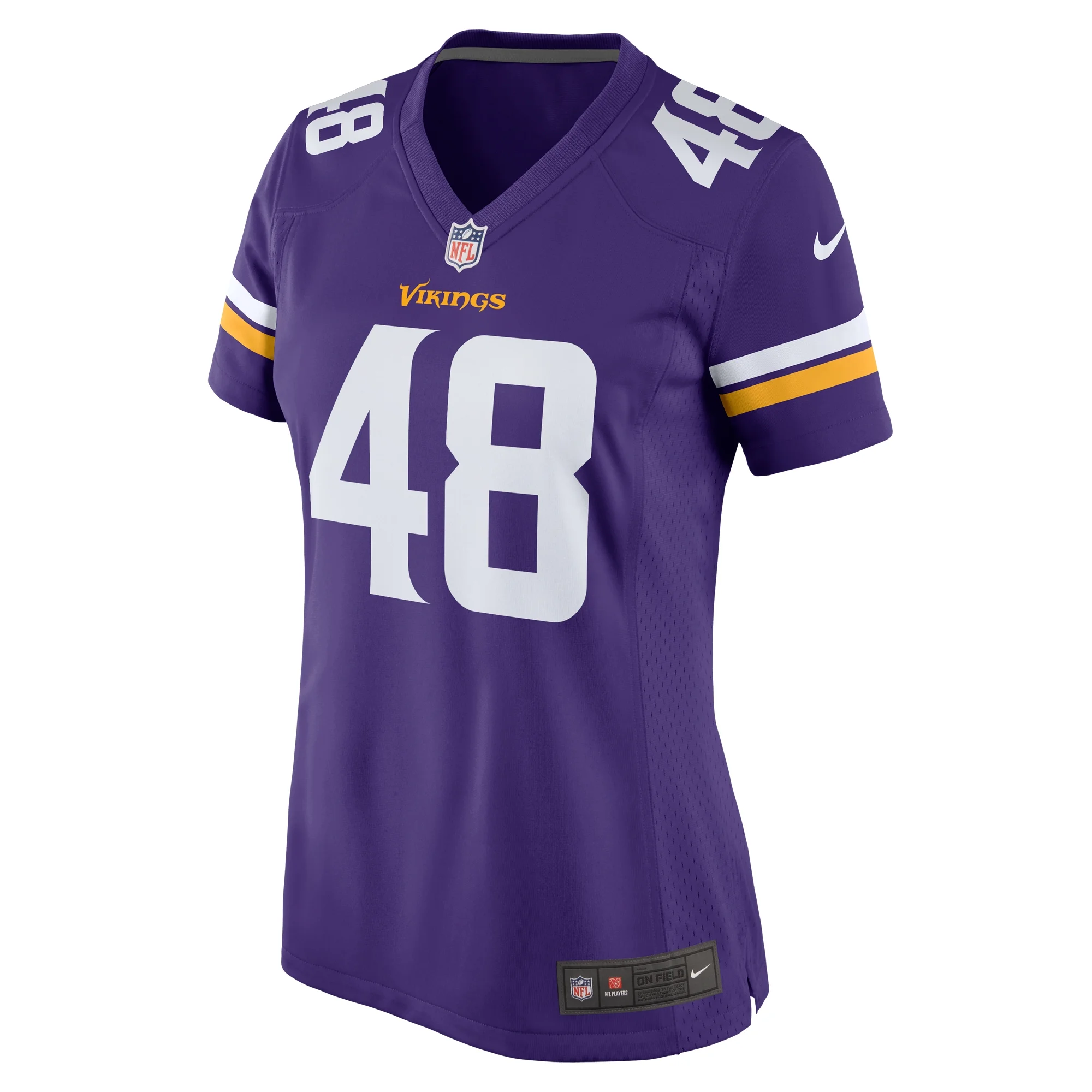 Women's Nike Quincy Roche Purple Minnesota Vikings Team Game Jersey