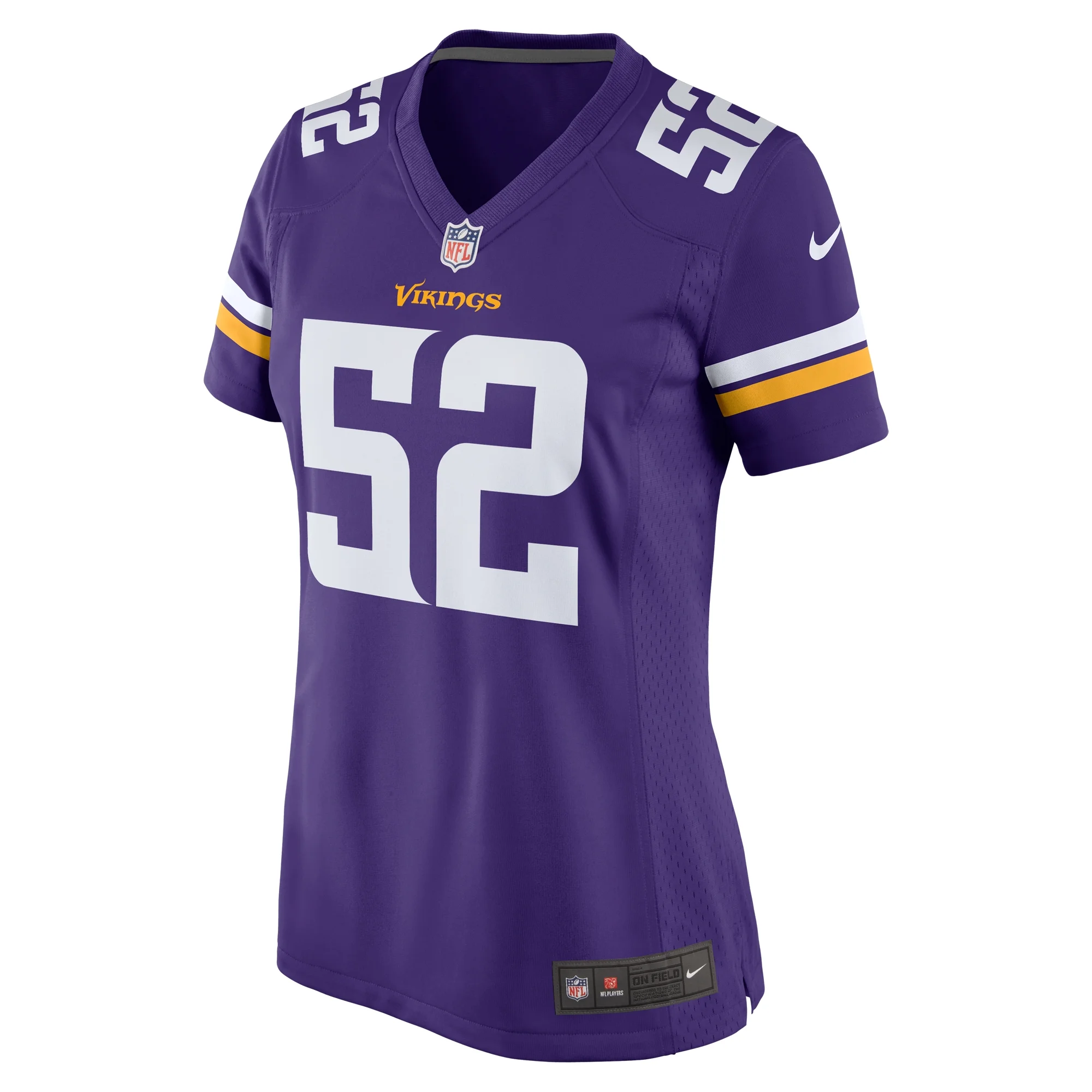 Women's Nike Jihad Ward Purple Minnesota Vikings Team Game Jersey