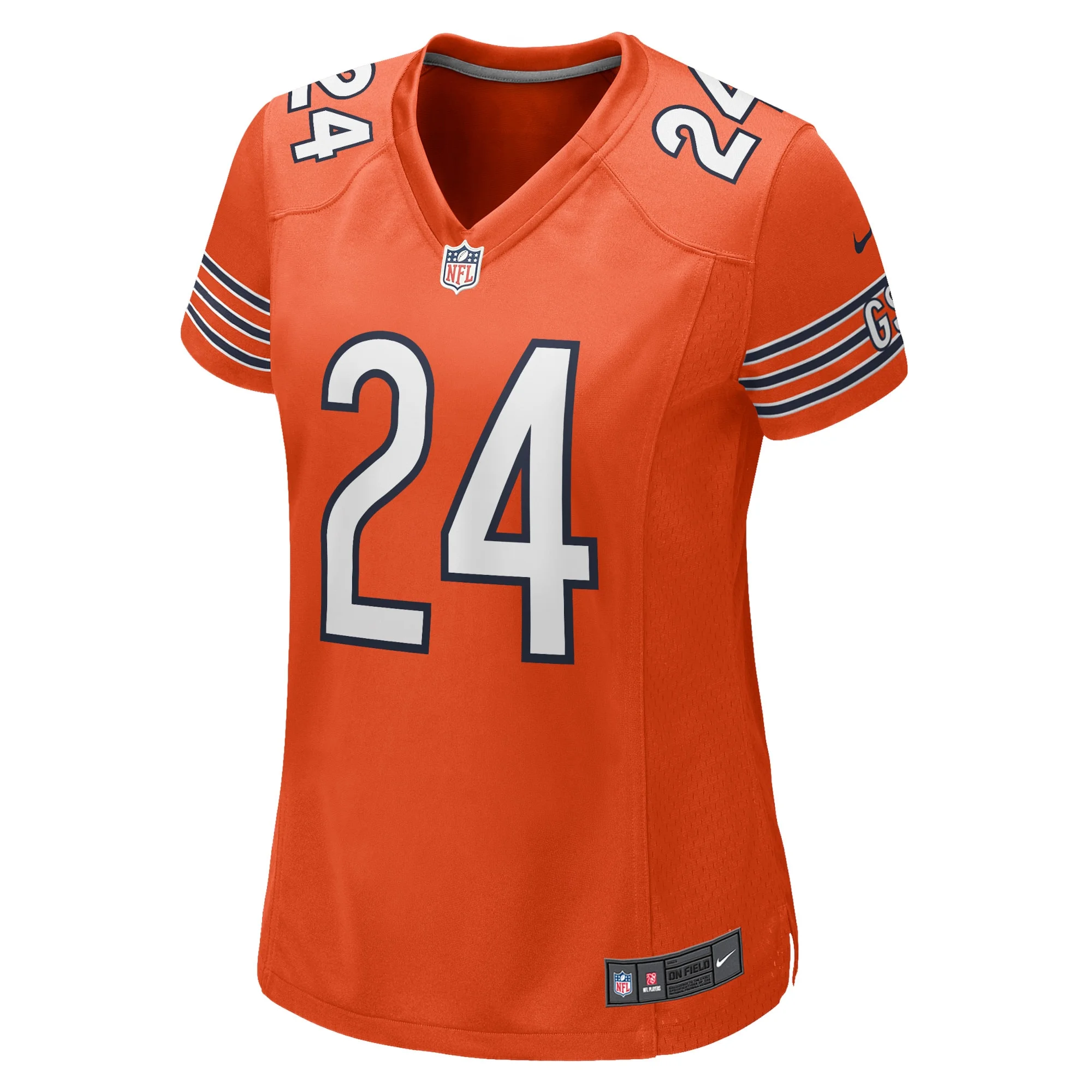 Women's Nike Khalil Herbert Orange Chicago Bears Alternate Game Player Jersey