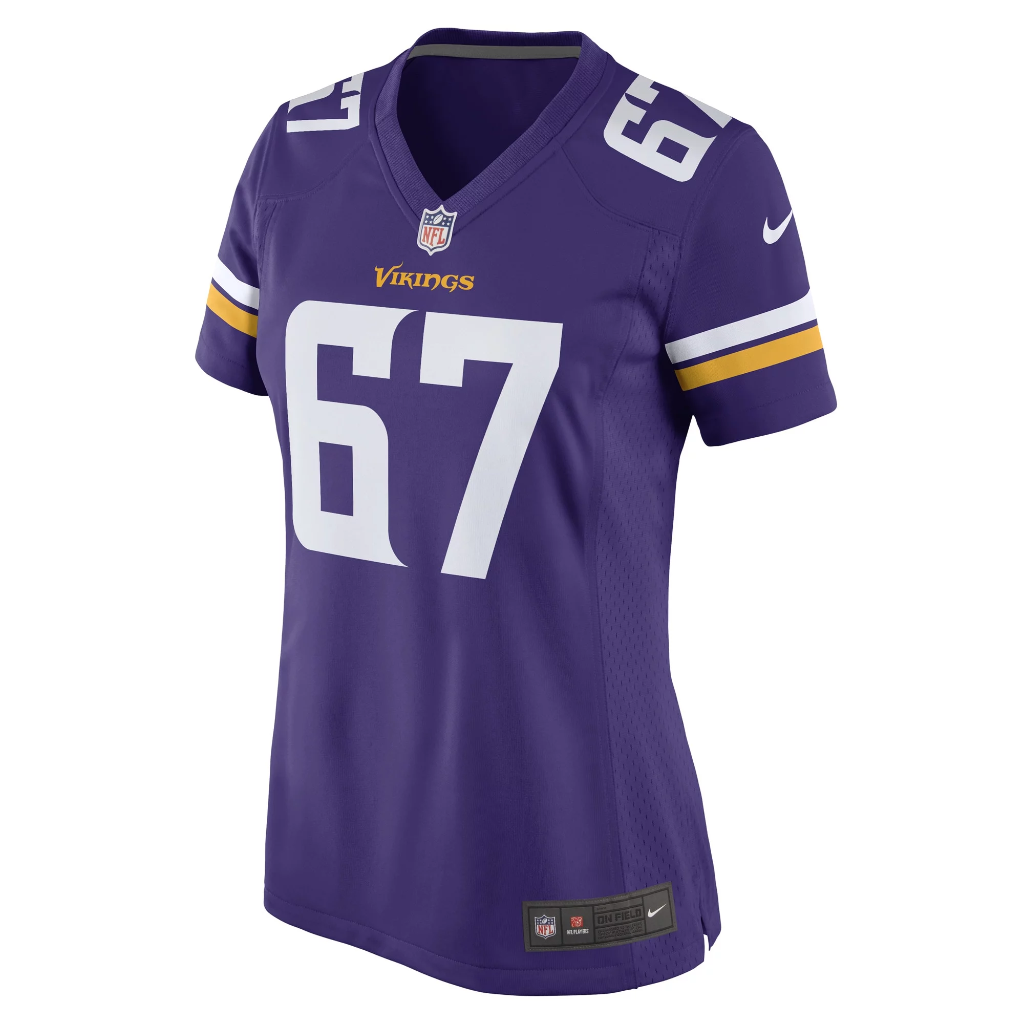 Women's Nike Ed Ingram Purple Minnesota Vikings Game Player Jersey