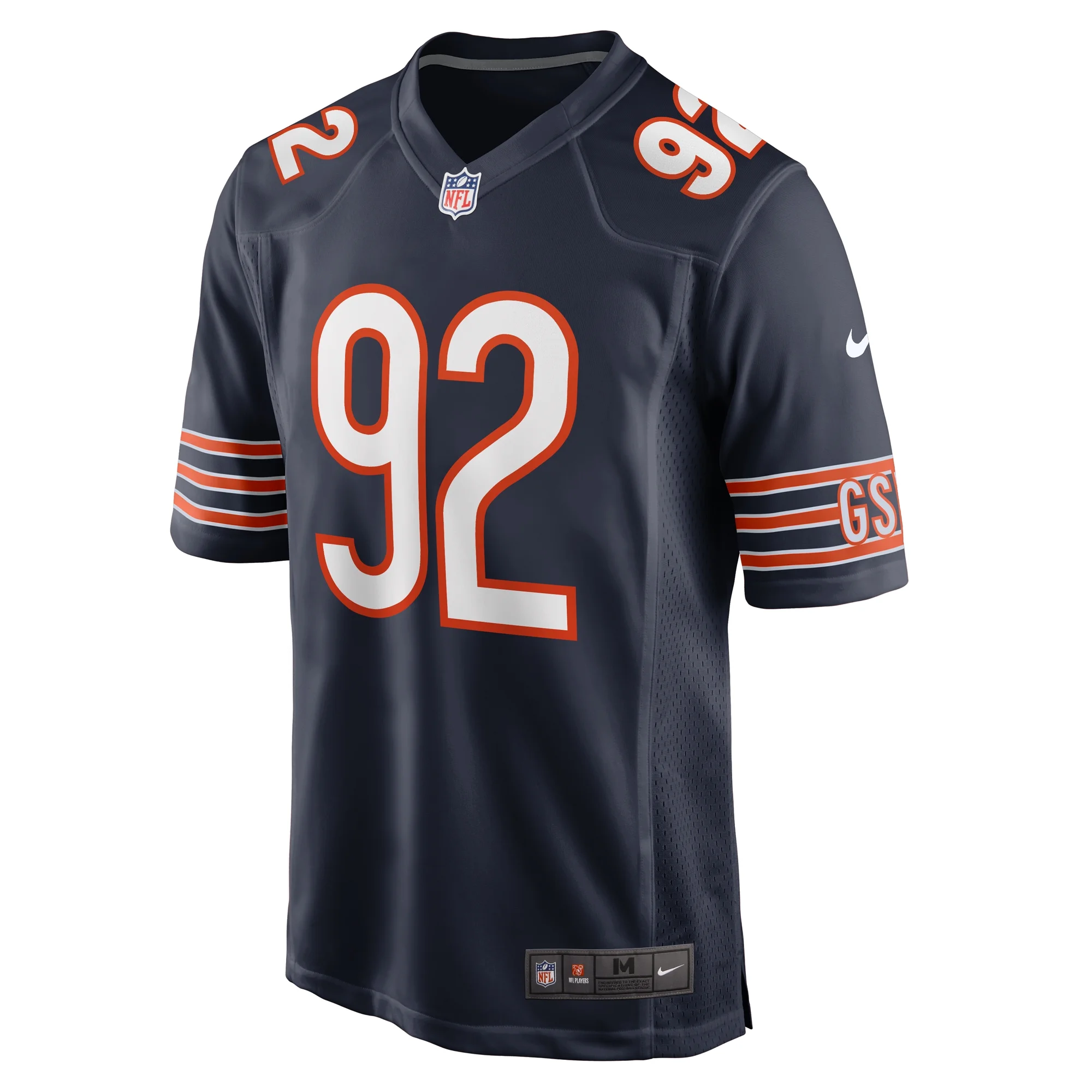 Men's Nike Daniel Hardy Navy Chicago Bears Team Game Jersey