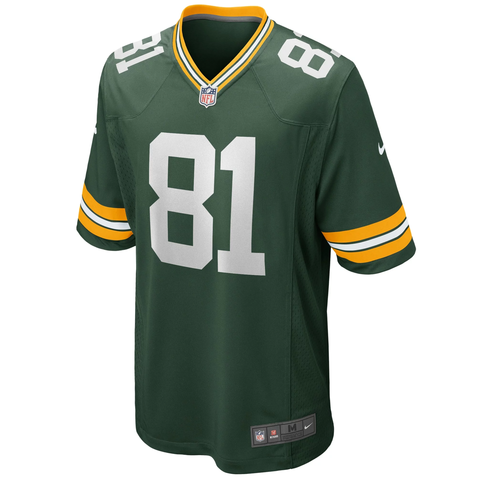 Men's Nike Josiah Deguara Green Green Bay Packers Player Game Jersey