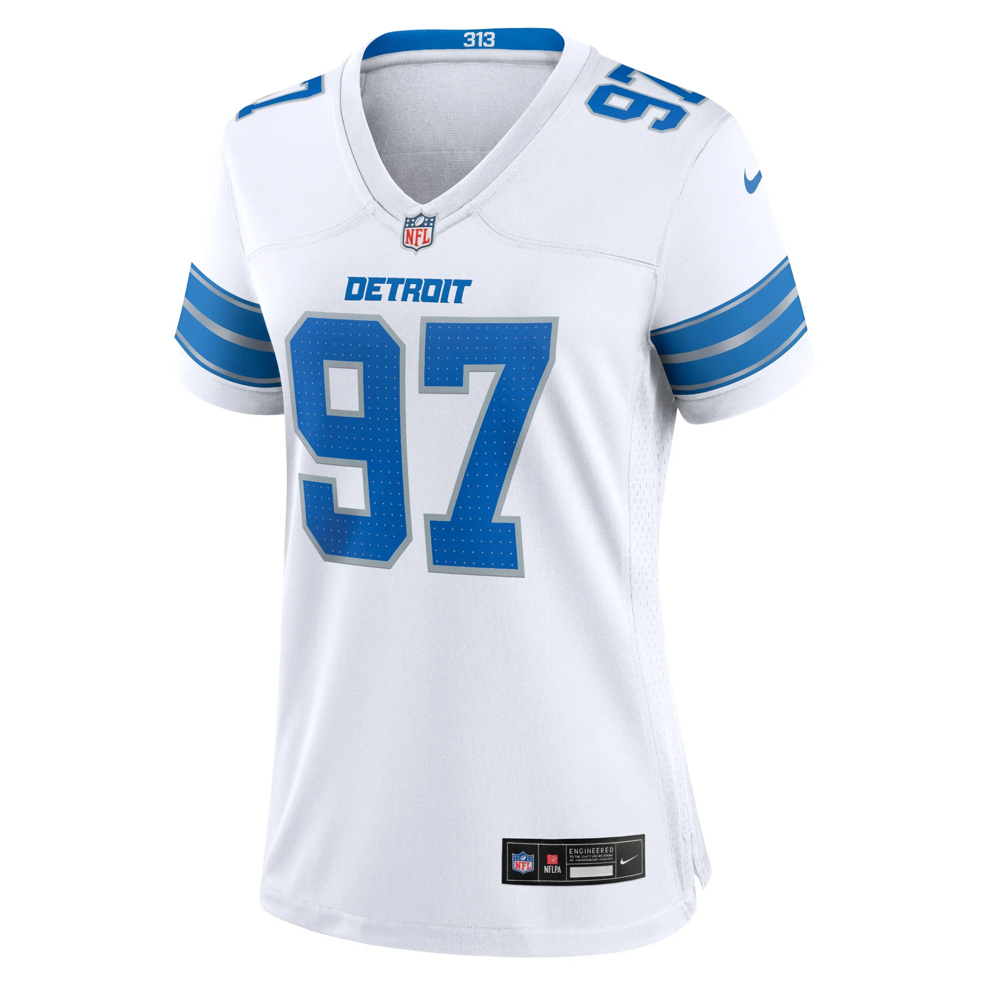 Women's Nike Aidan Hutchinson White Detroit Lions Game Jersey