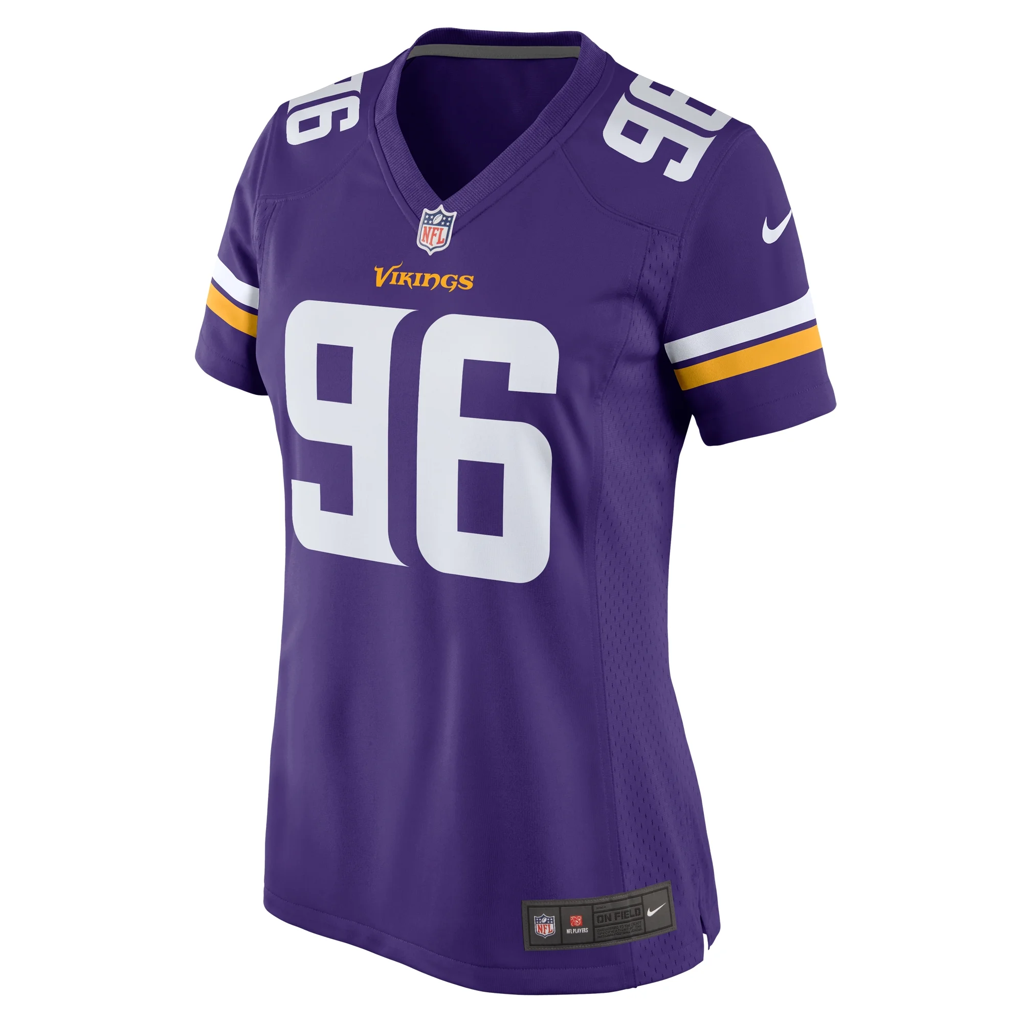 Women's Nike Michael Dogbe Purple Minnesota Vikings Team Game Jersey