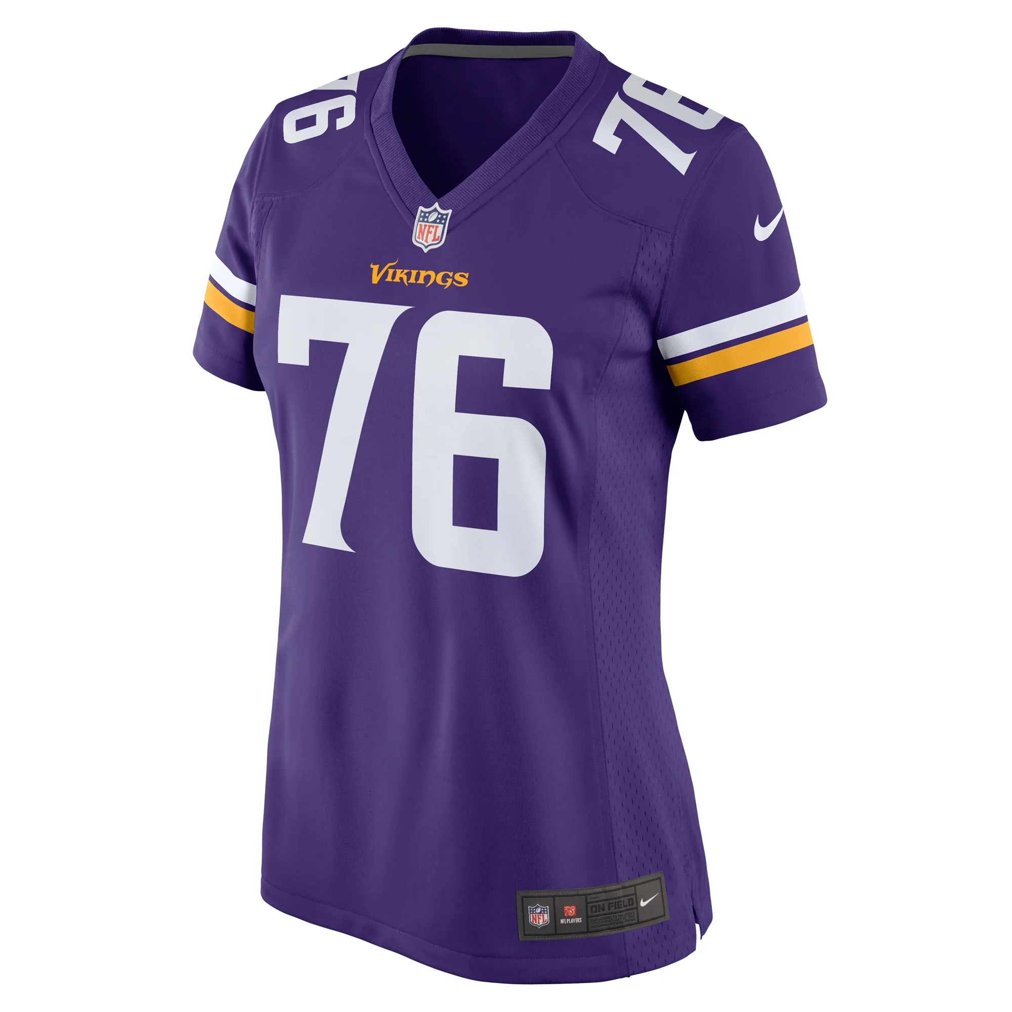 Women's Nike David Quessenberry Purple Minnesota Vikings Team Game Jersey