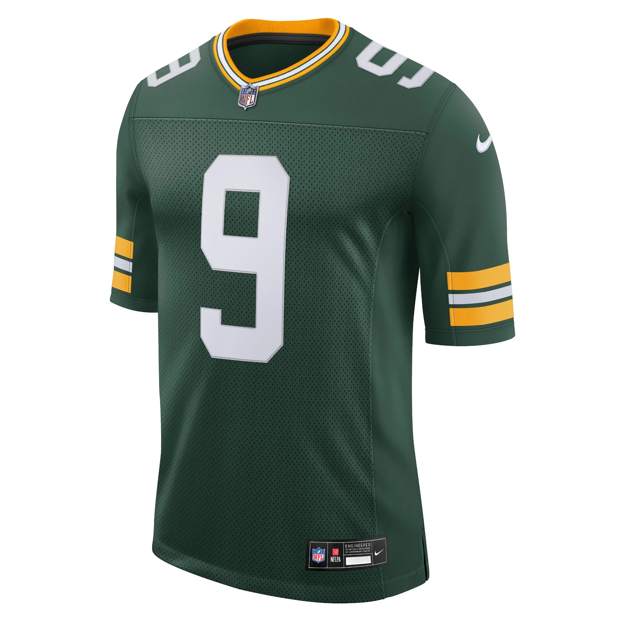 Men's Nike Christian Watson Green Green Bay Packers Vapor Untouchable Limited Jersey