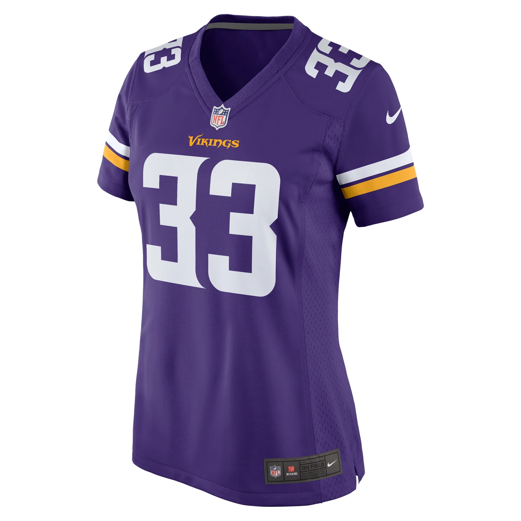 Women's Nike Aaron Jones Purple Minnesota Vikings Game Player Jersey