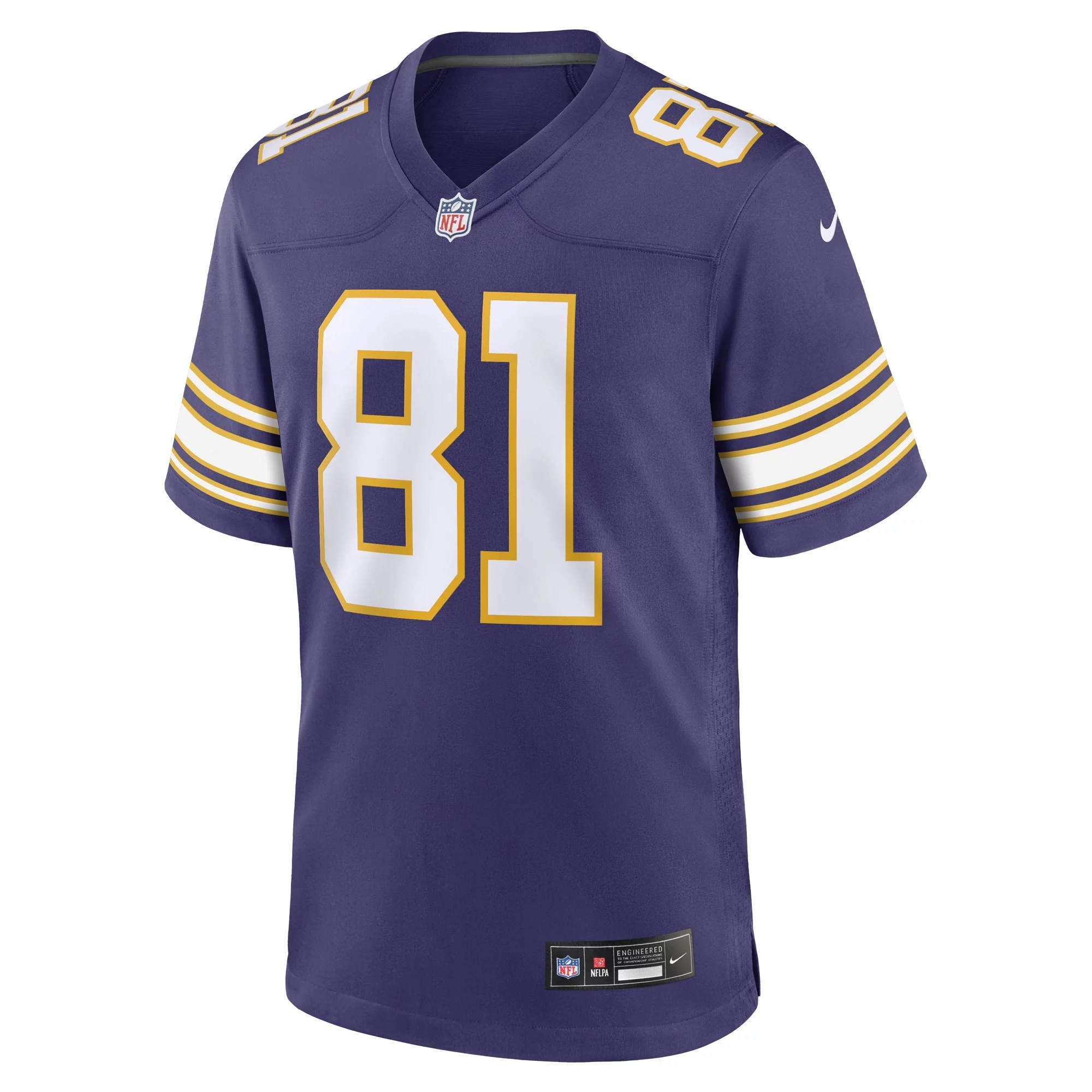 Men's Nike Carl Eller Purple Minnesota Vikings Classic Retired Player Jersey