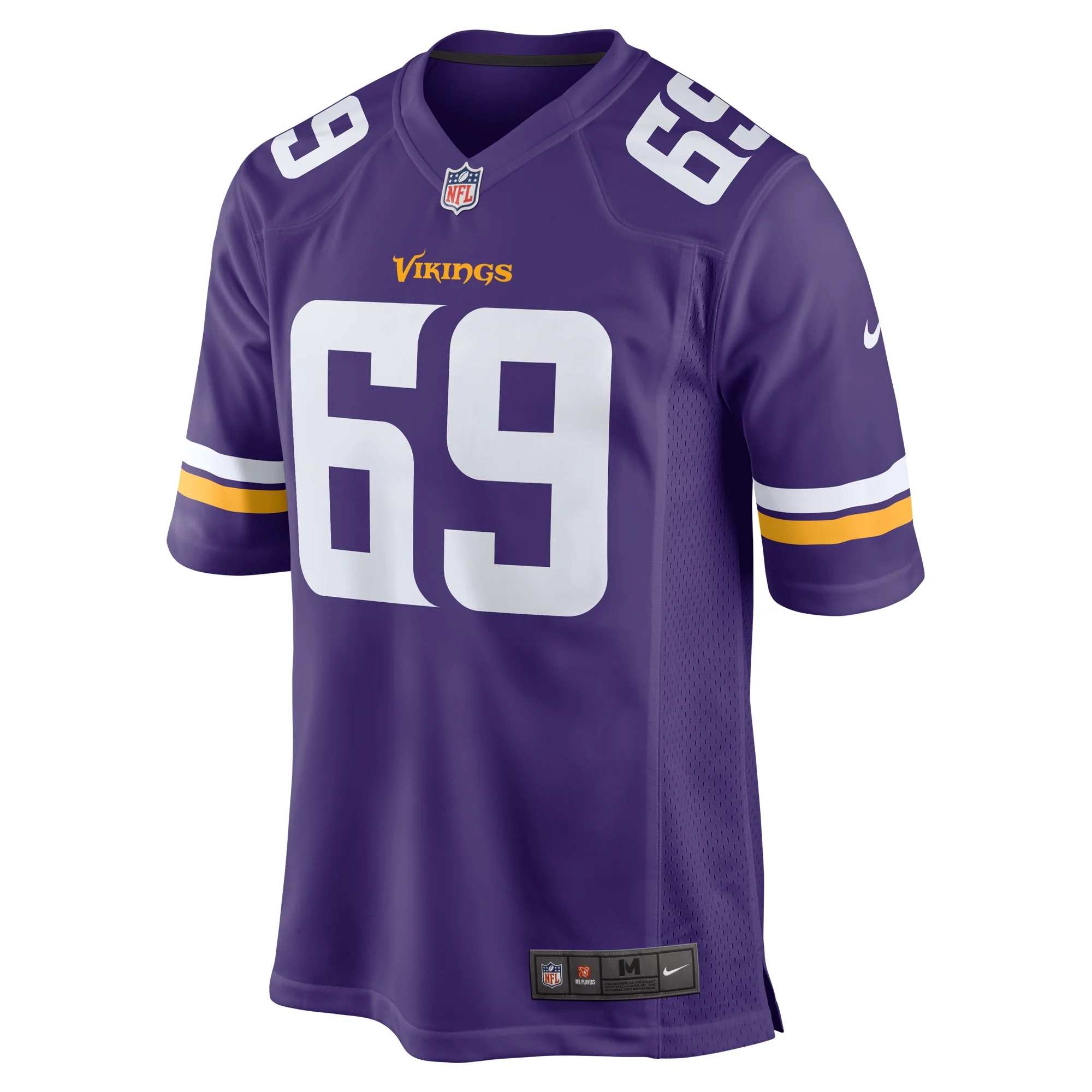 Men's Nike Dan Feeney Purple Minnesota Vikings Team Game Jersey