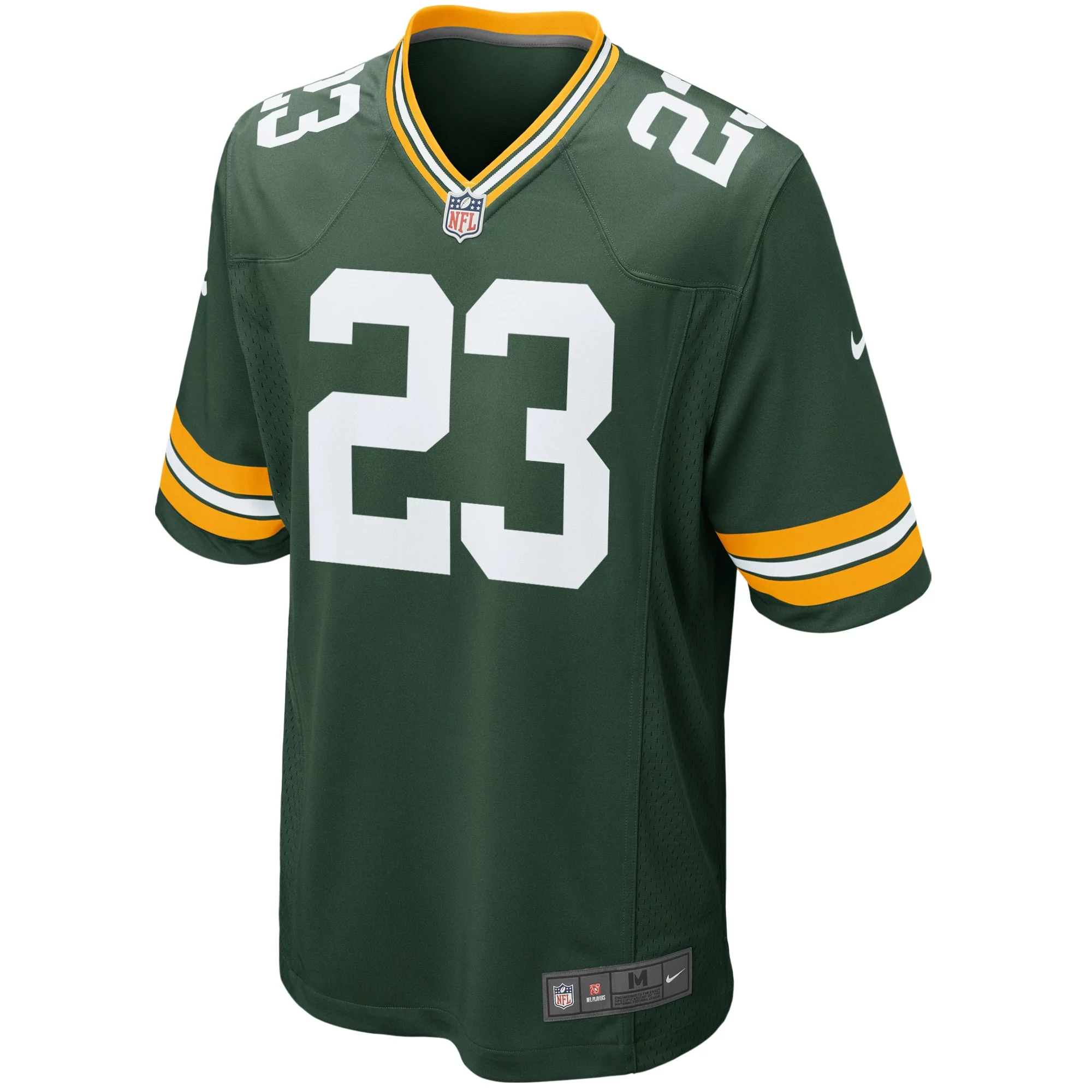 Men's Nike Jaire Alexander Green Green Bay Packers Game Player Jersey
