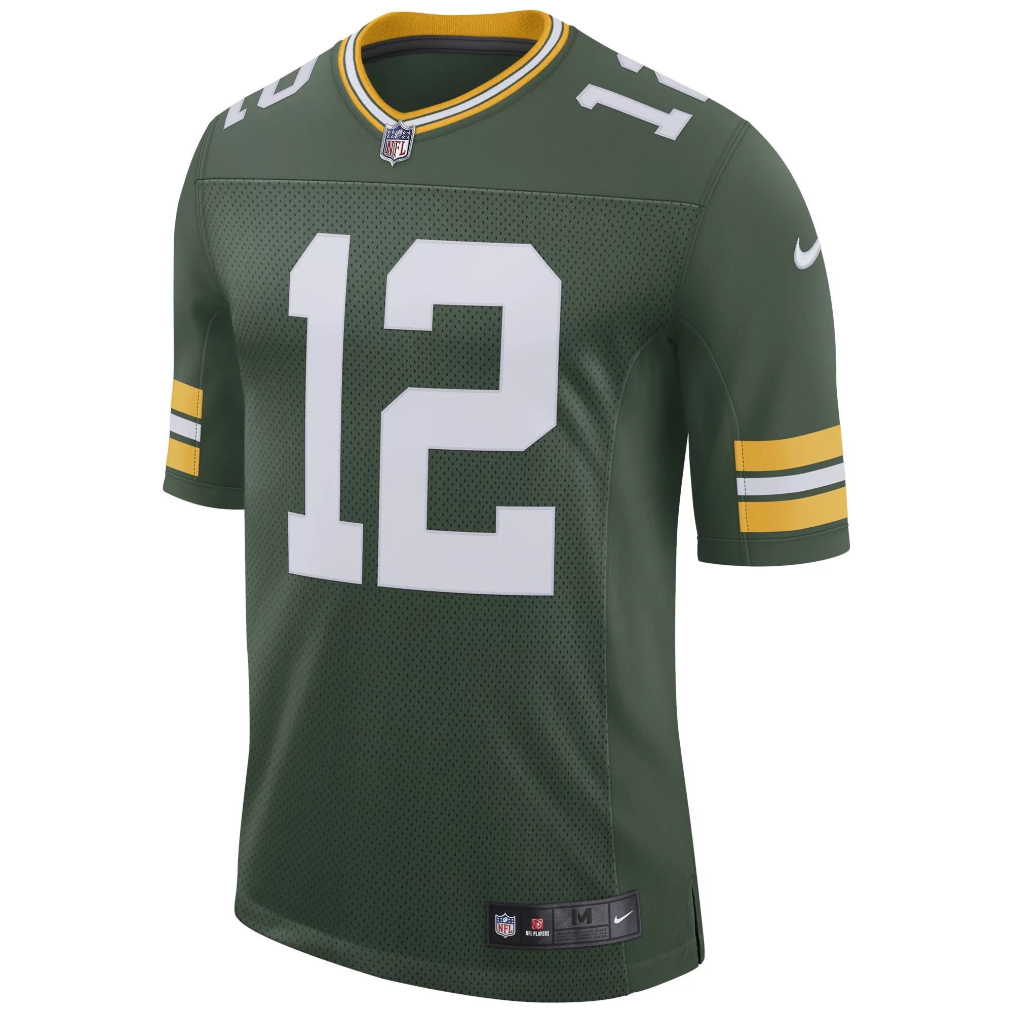 Nike Men's Home Limited Jersey Green Bay Packers Aaron Rodgers #12