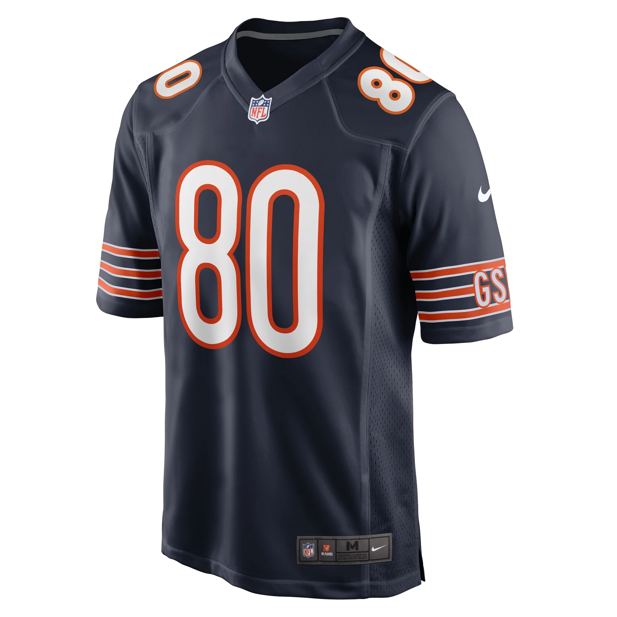 Men's Nike Collin Johnson Navy Chicago Bears Game Jersey