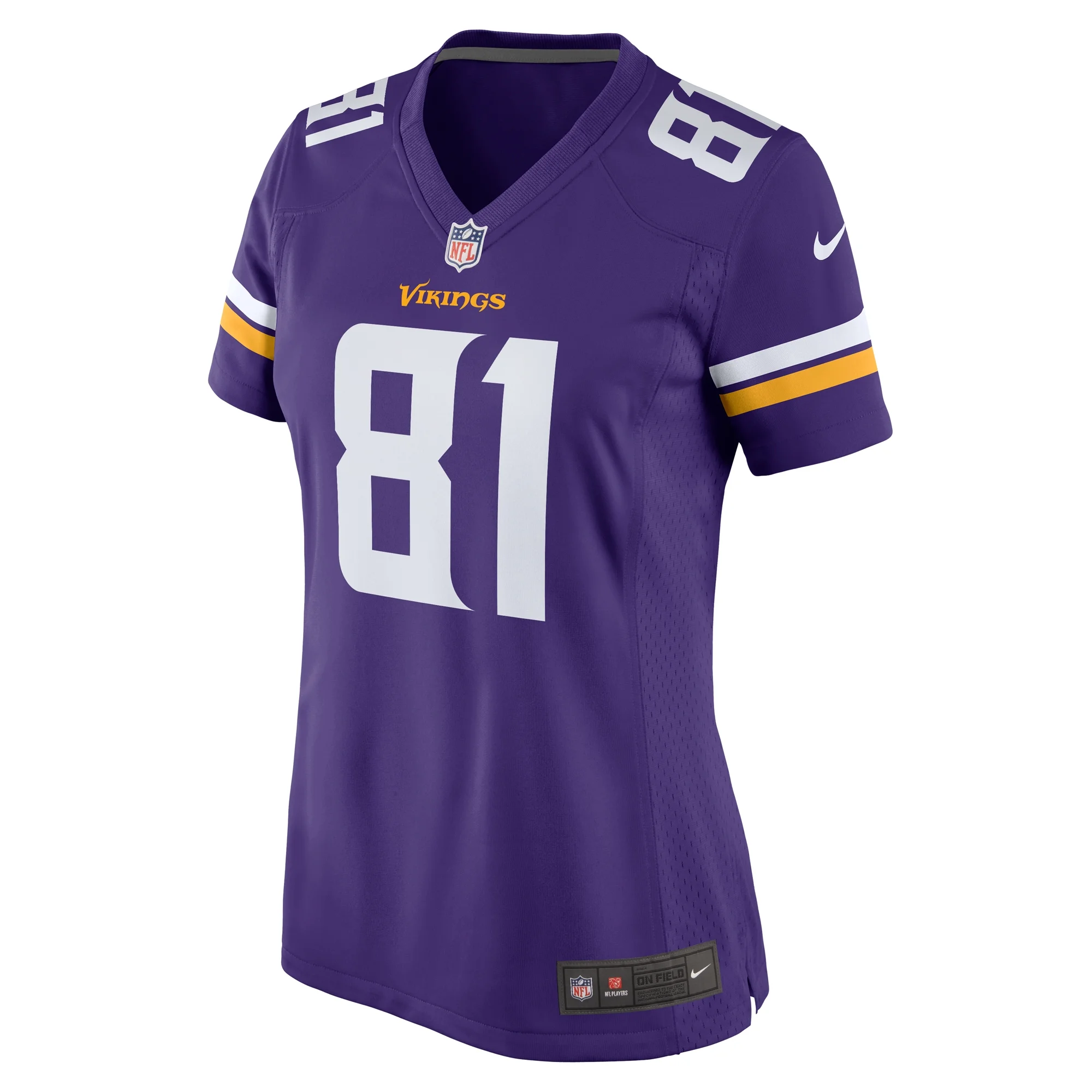 Women's Nike Malik Knowles Purple Minnesota Vikings Team Game Jersey