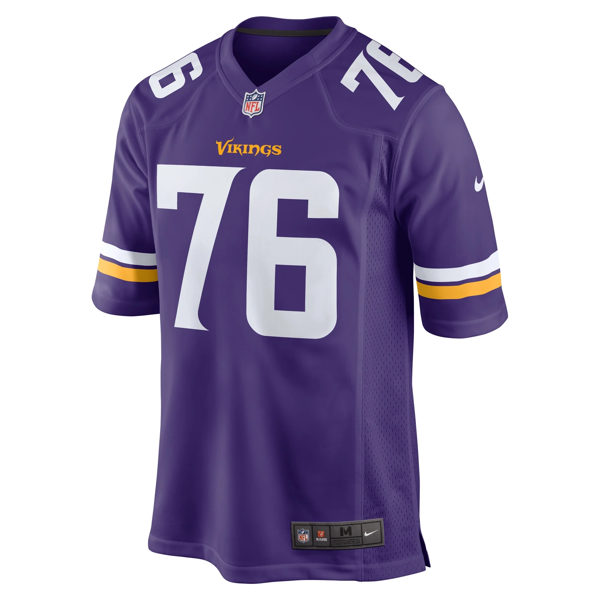 Men's Nike David Quessenberry Purple Minnesota Vikings Team Game Jersey