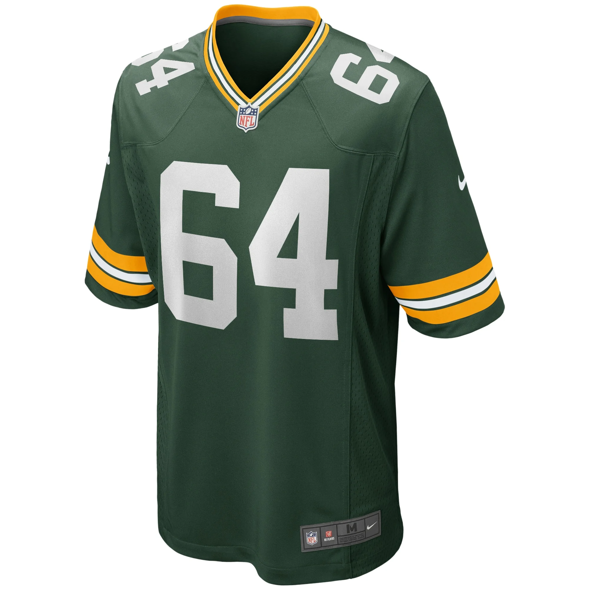 Men's Nike Jerry Kramer Green Green Bay Packers Game Retired Player Jersey