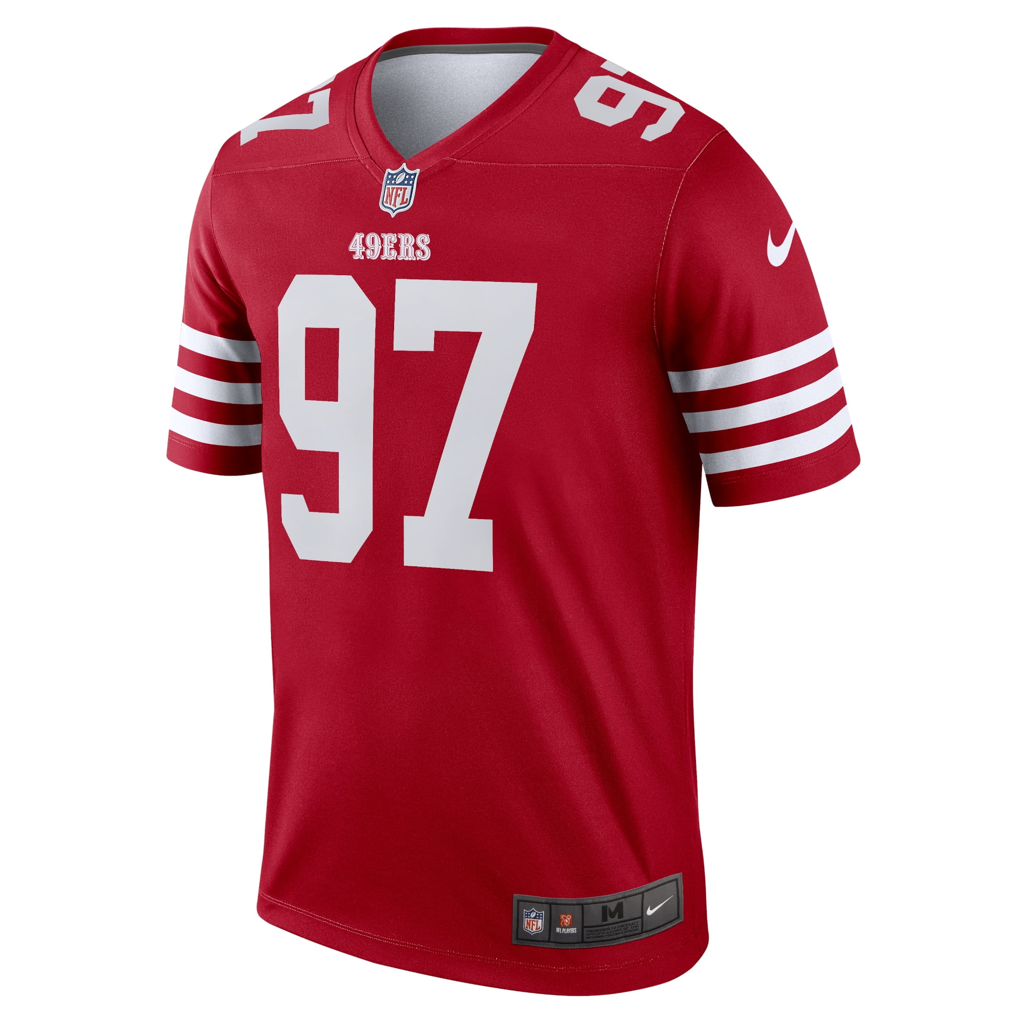 Men's Nike Nick Bosa Scarlet San Francisco 49ers Legend Jersey