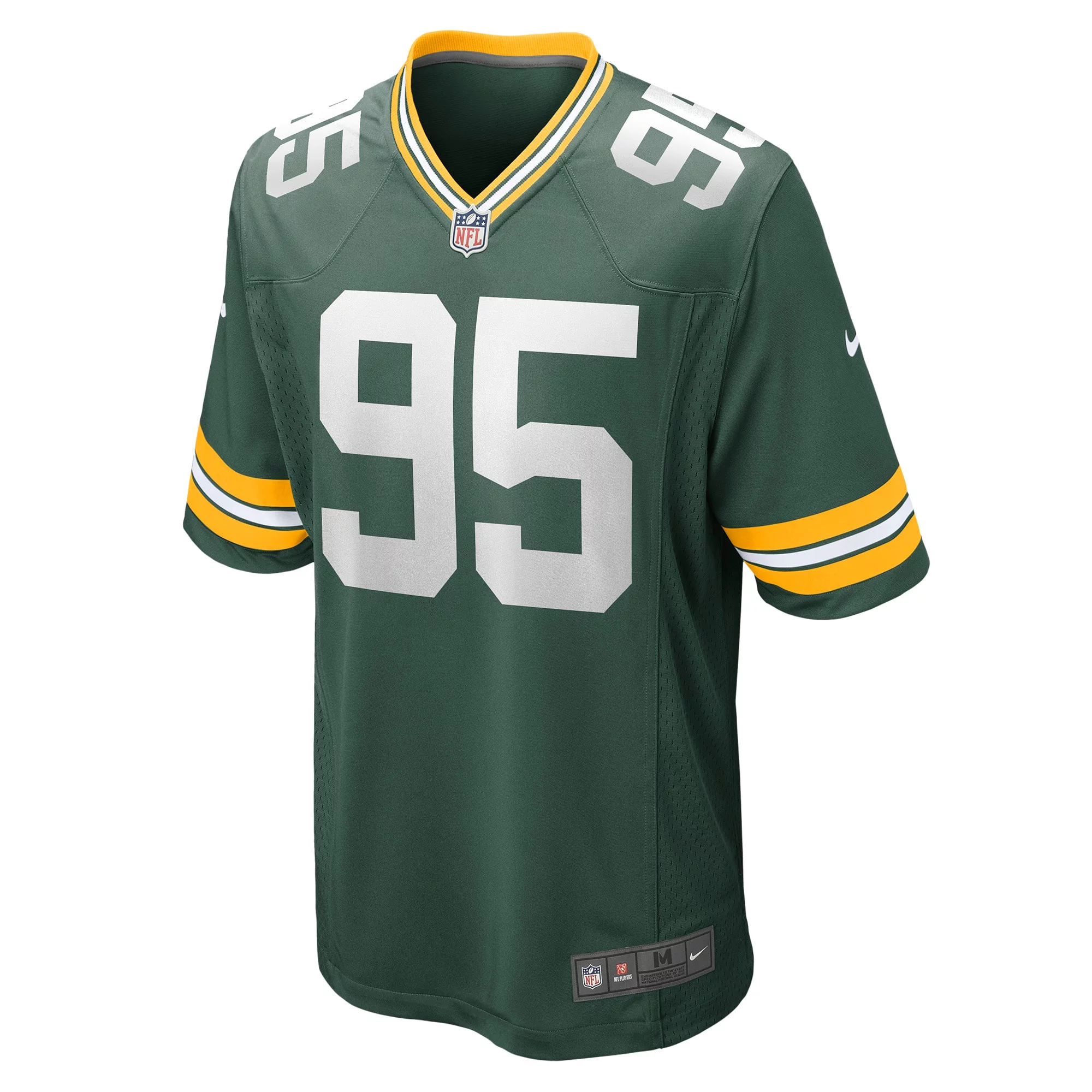 Men's Nike Devonte Wyatt Green Green Bay Packers Player Game Jersey