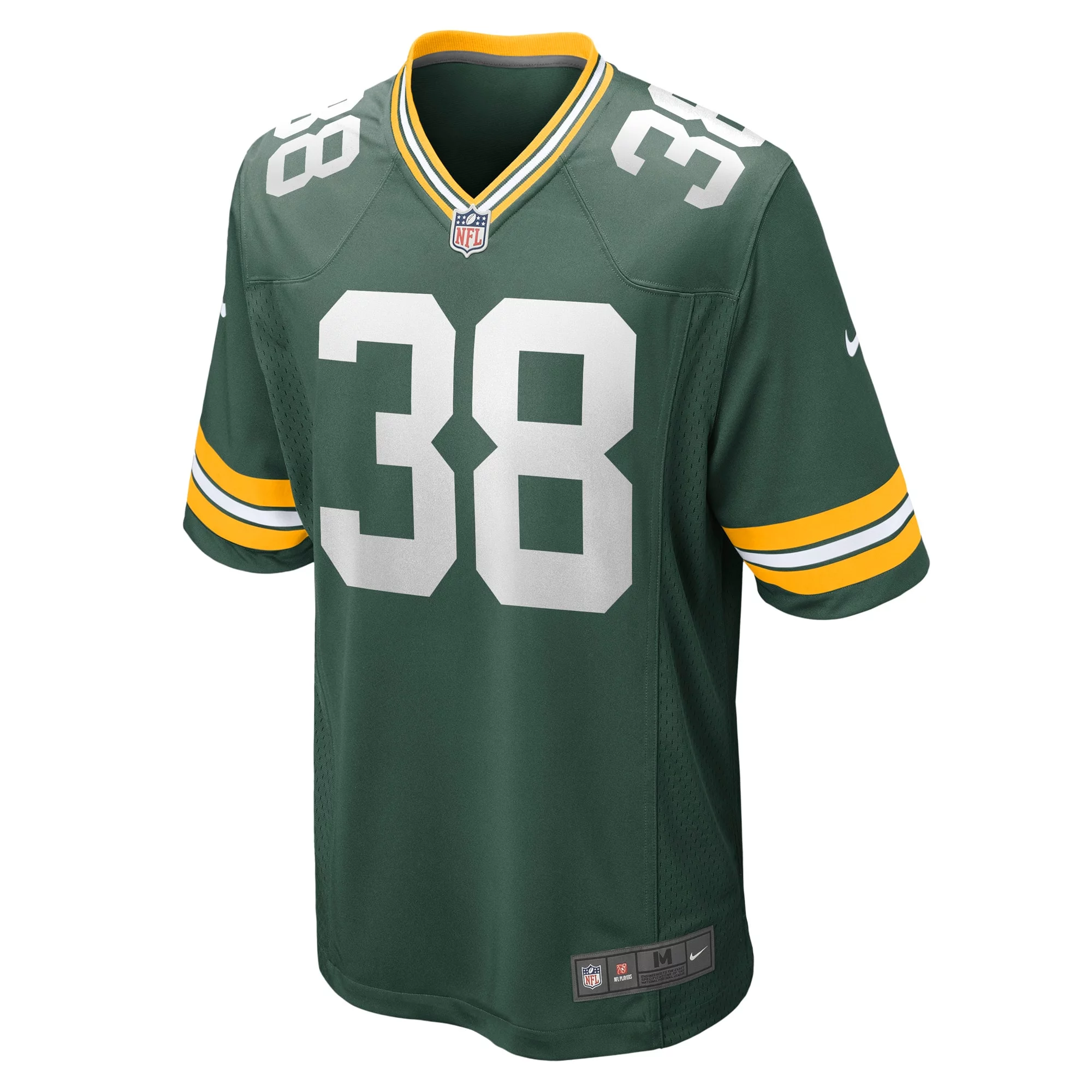 Men's Nike Innis Gaines Green Green Bay Packers Game Jersey