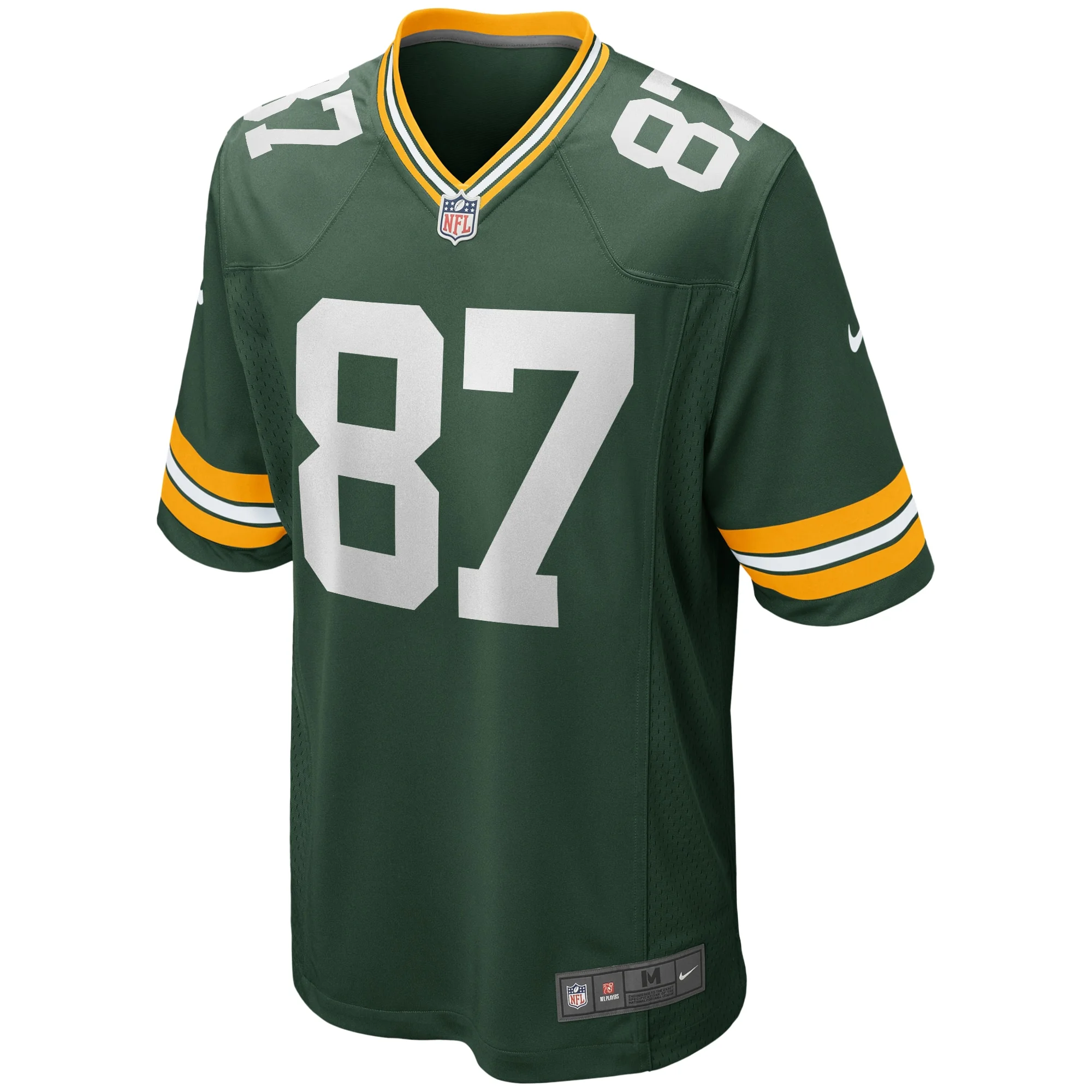 Men's Nike Willie Davis Green Green Bay Packers Game Retired Player Jersey