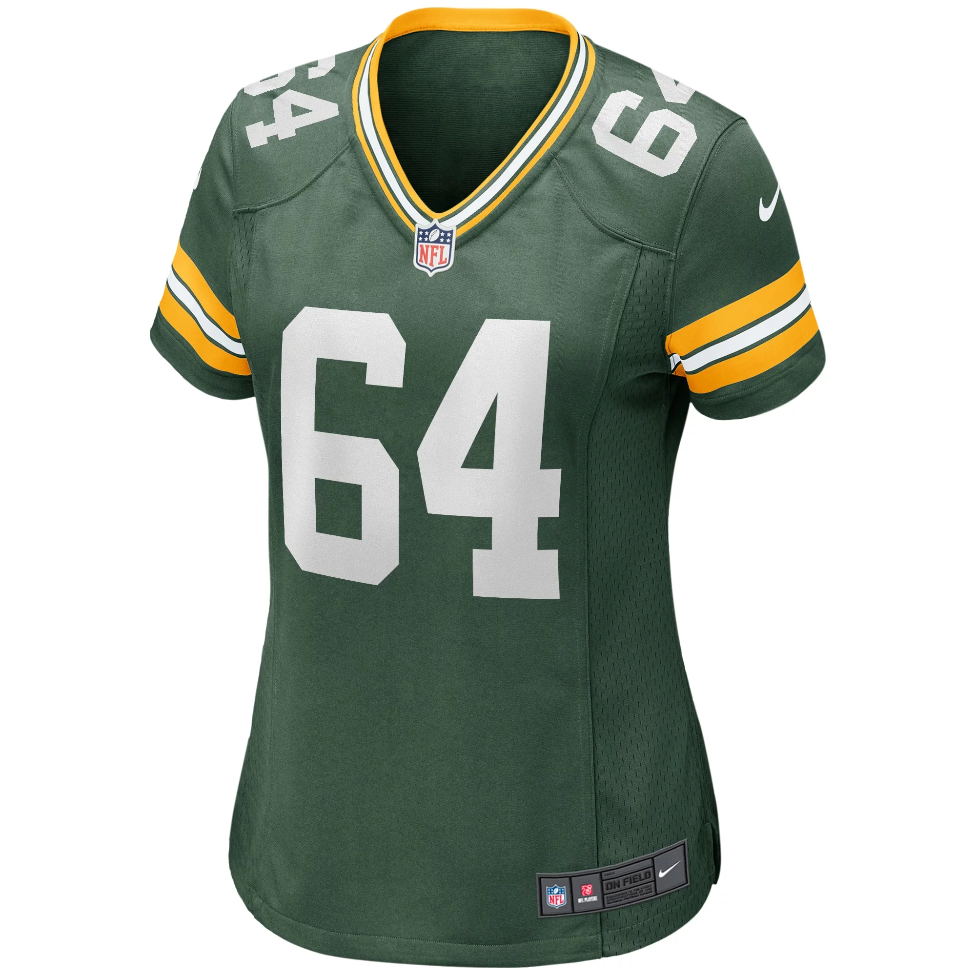 Women's Nike Jerry Kramer Green Green Bay Packers Game Retired Player Jersey