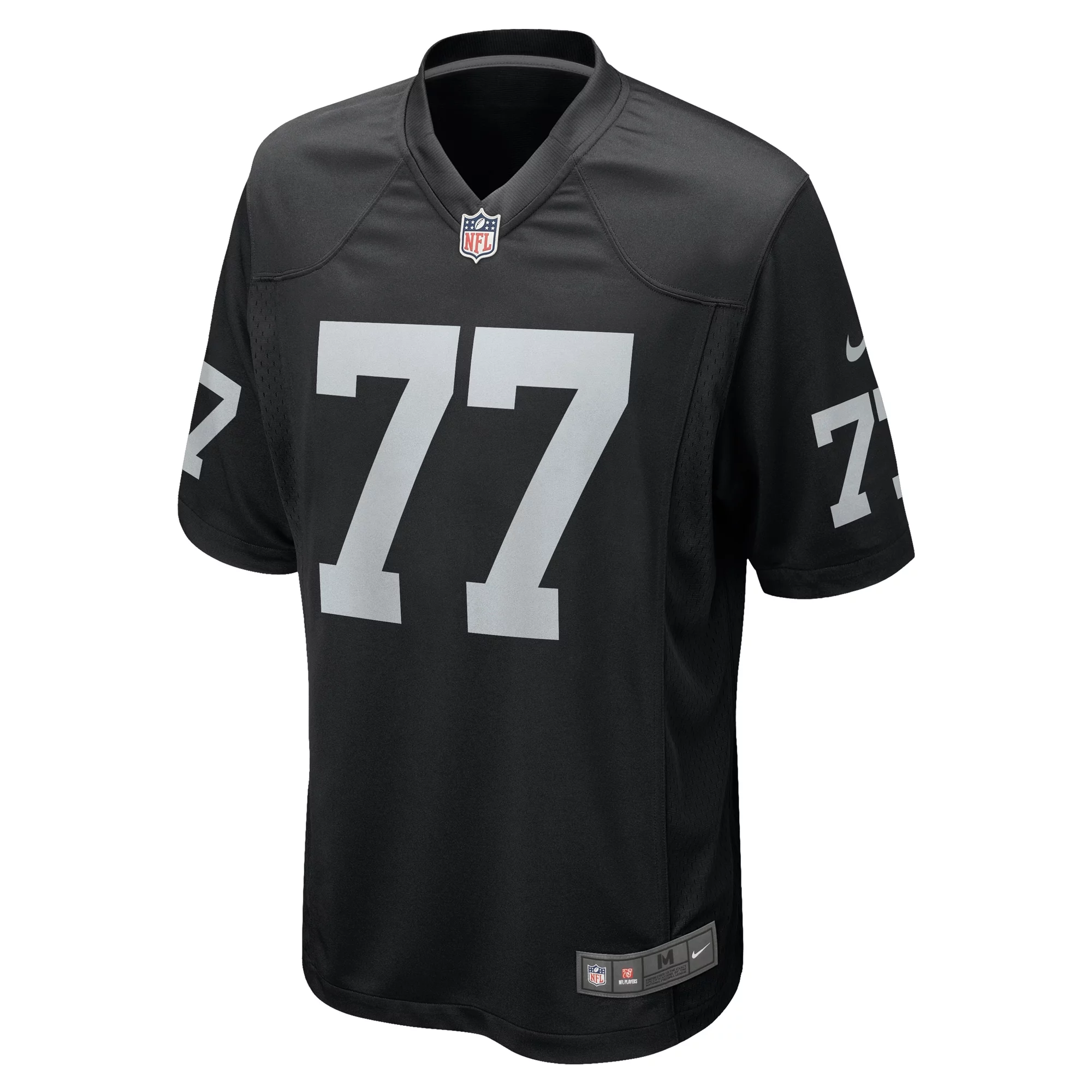 Men's Nike Thayer Munford Jr. Black Las Vegas Raiders Team Game Jersey