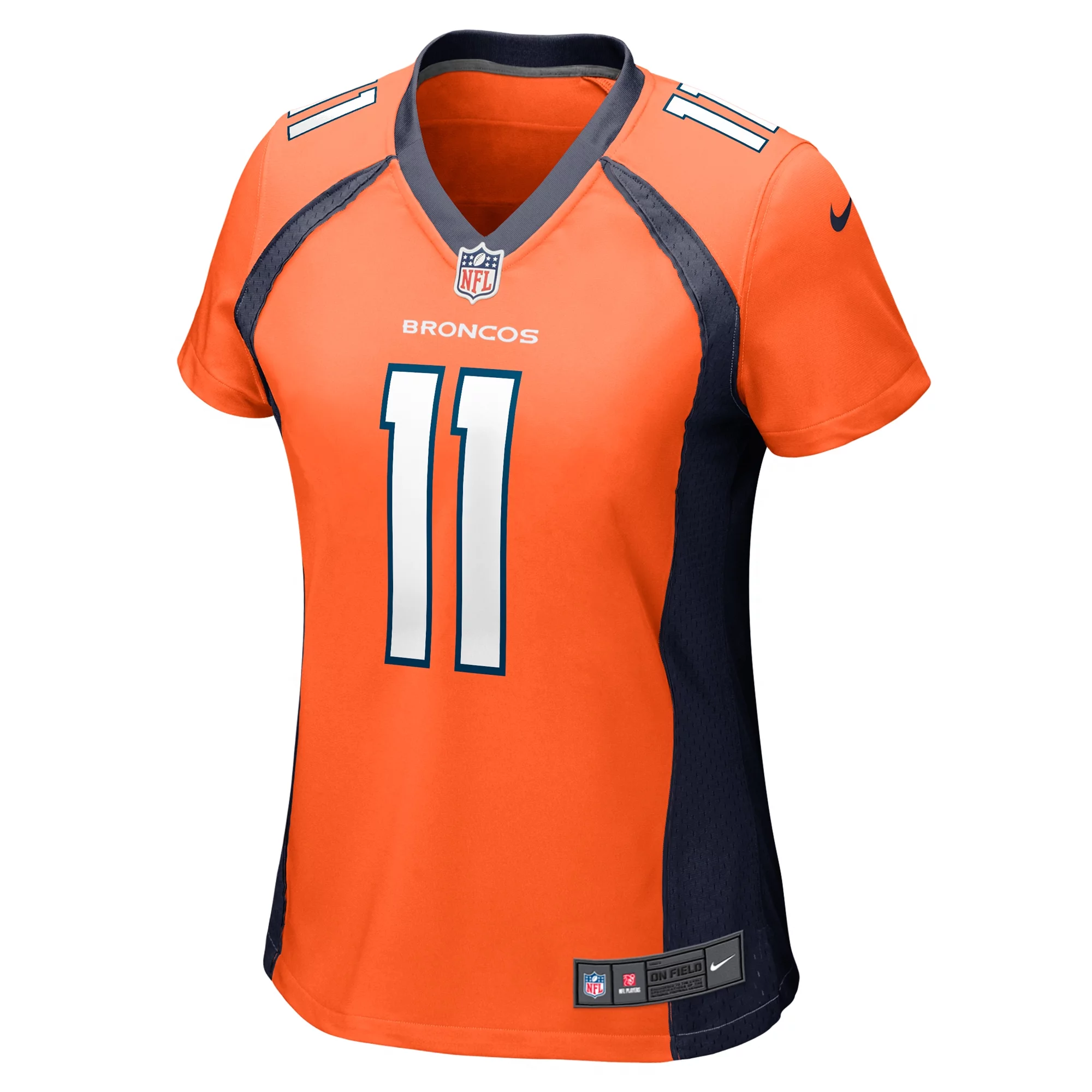 Women's Nike Ben DiNucci Orange Denver Broncos Team Game Jersey