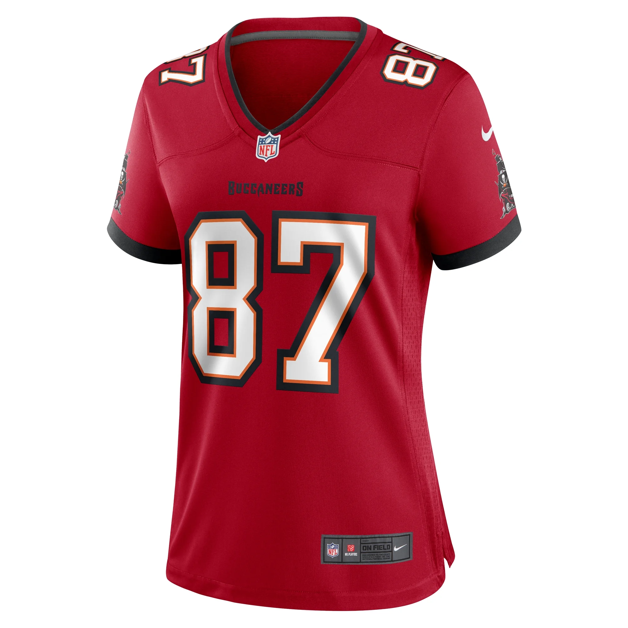 Women's Nike Payne Durham Red Tampa Bay Buccaneers Game Jersey