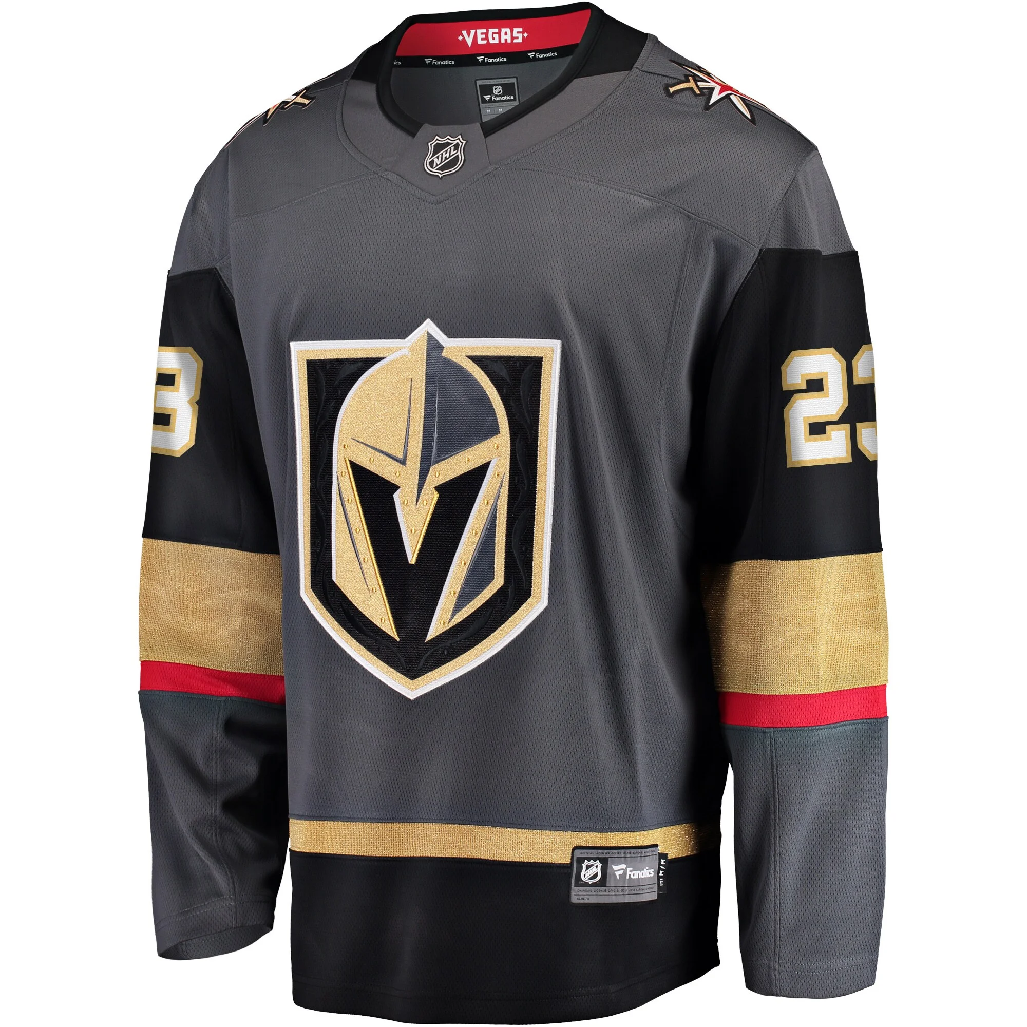 Men's Fanatics Alec Martinez Gray Vegas Golden Knights Breakaway Alternate Player Jersey