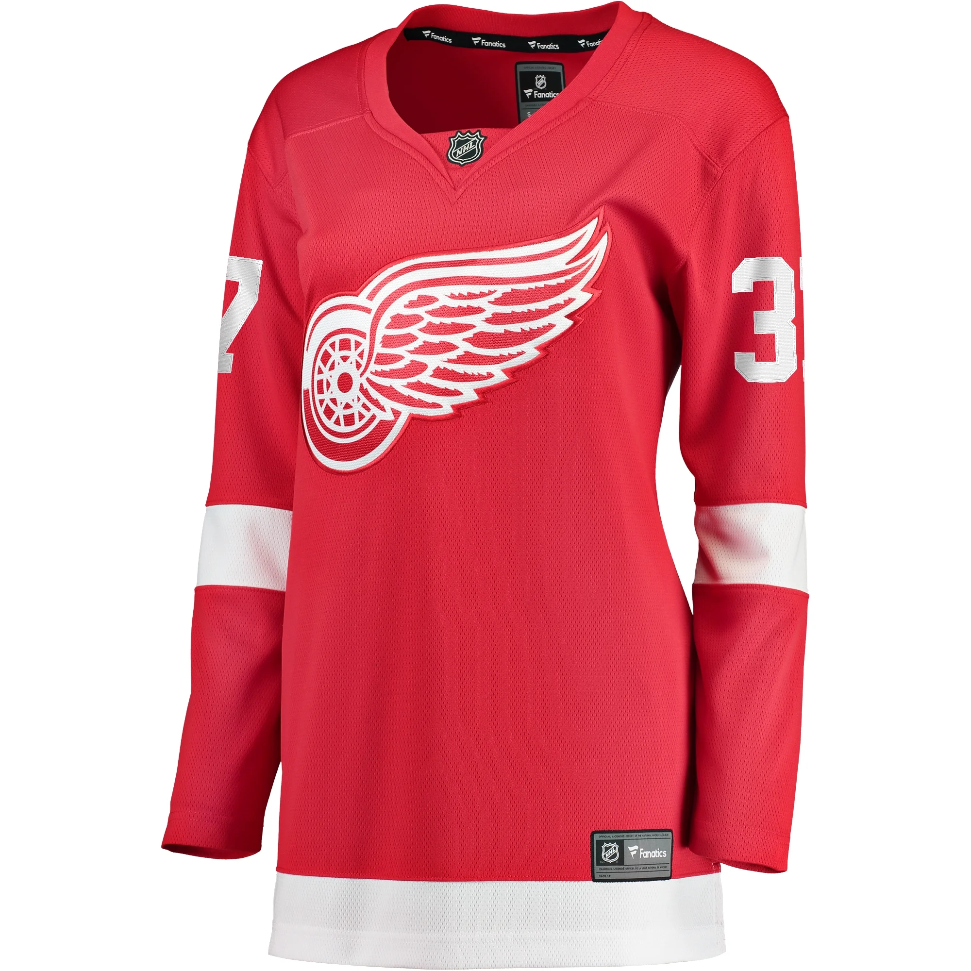 Women's Fanatics J.T. Compher Red Detroit Red Wings Home Breakaway Player Jersey