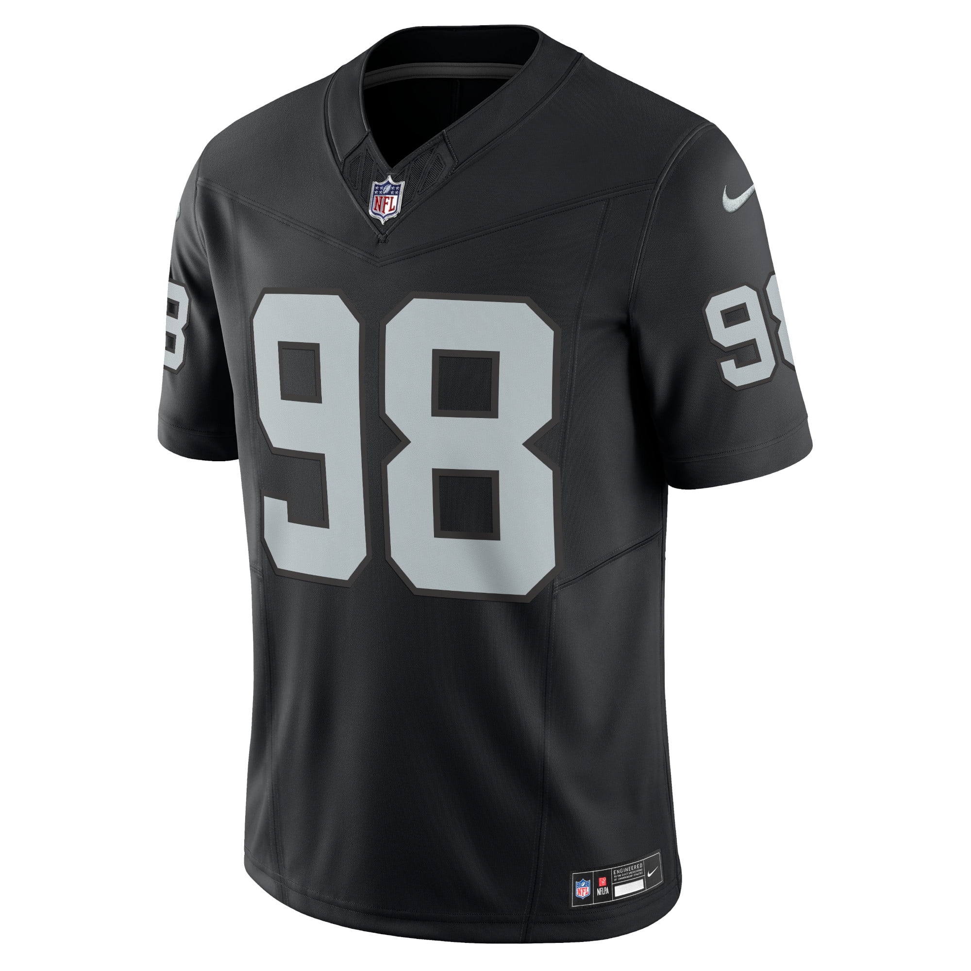 Men's Nike Maxx Crosby Black Las Vegas Raiders Vapor F.U.S.E. Limited Jersey